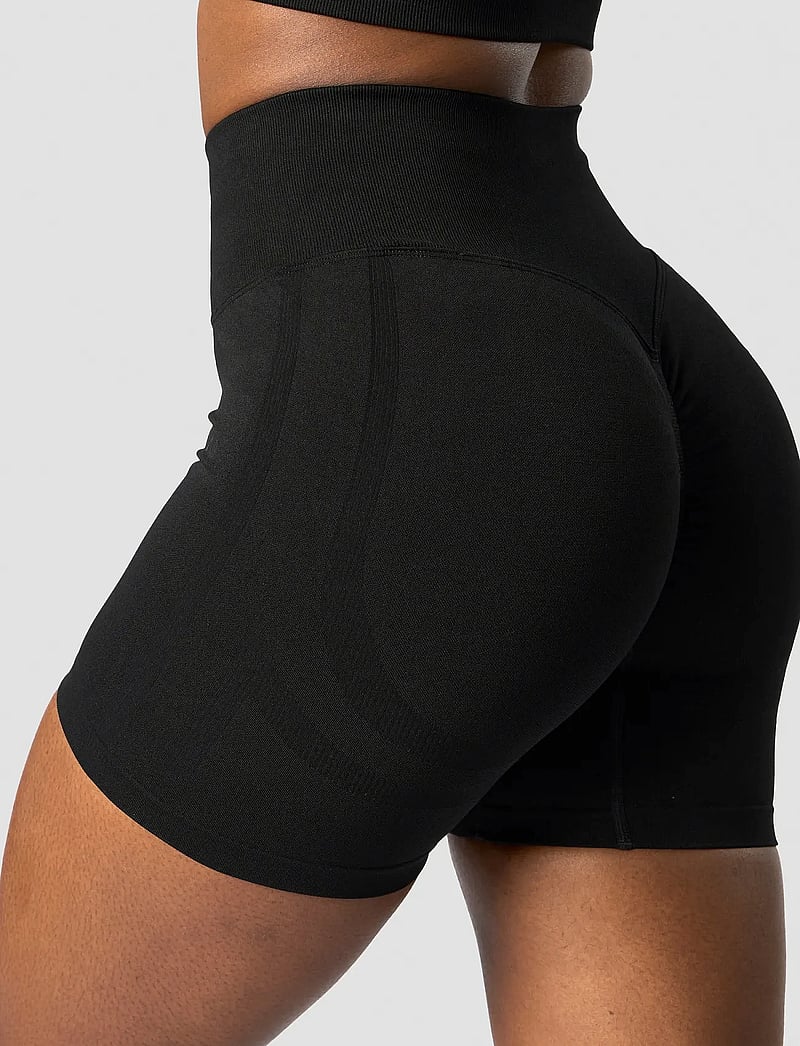 ICANIWILL - Rush Seamless Shorts - bikershorts - black - 4