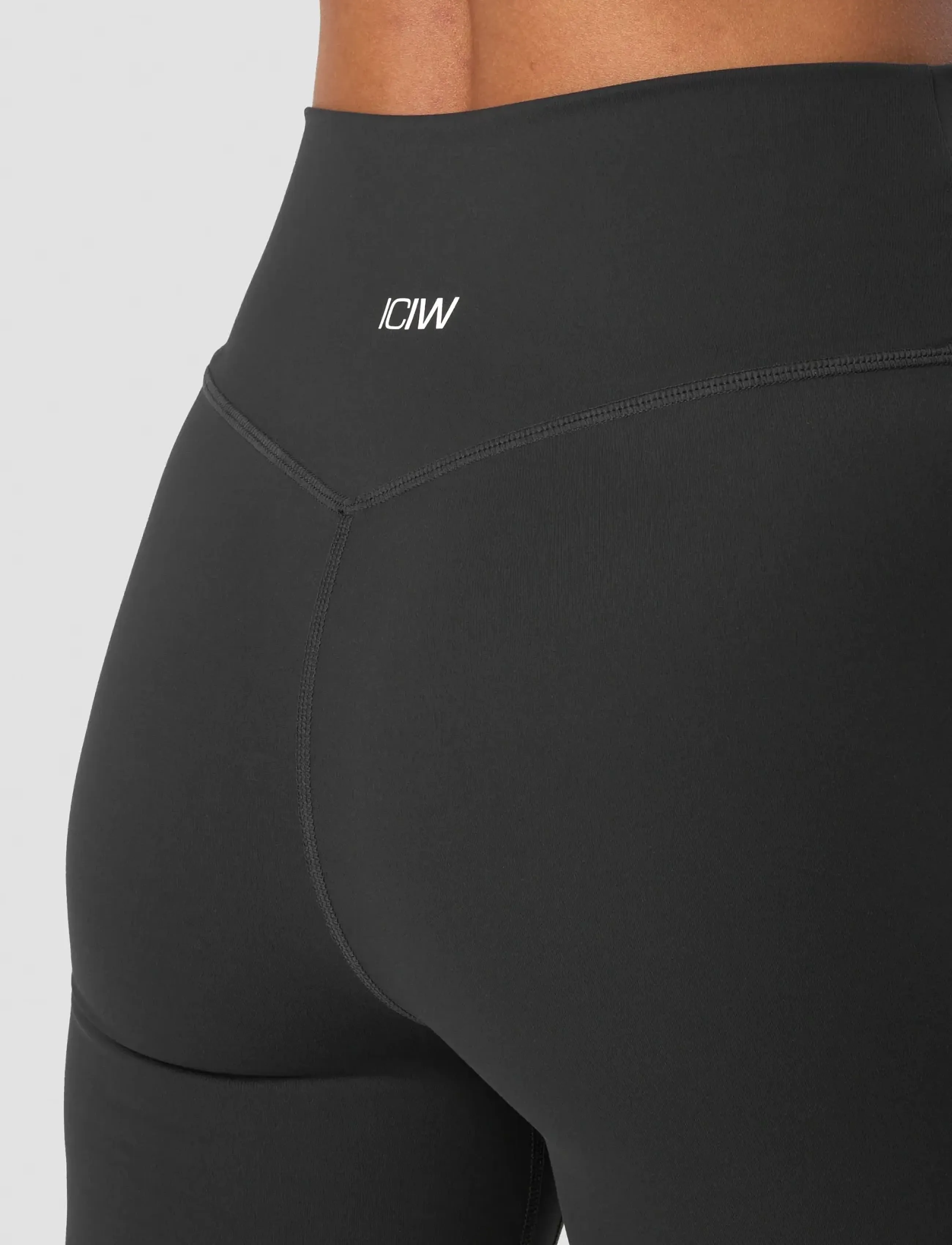 ICANIWILL - Nimble Flared Tights - full längd - dark grey - 4