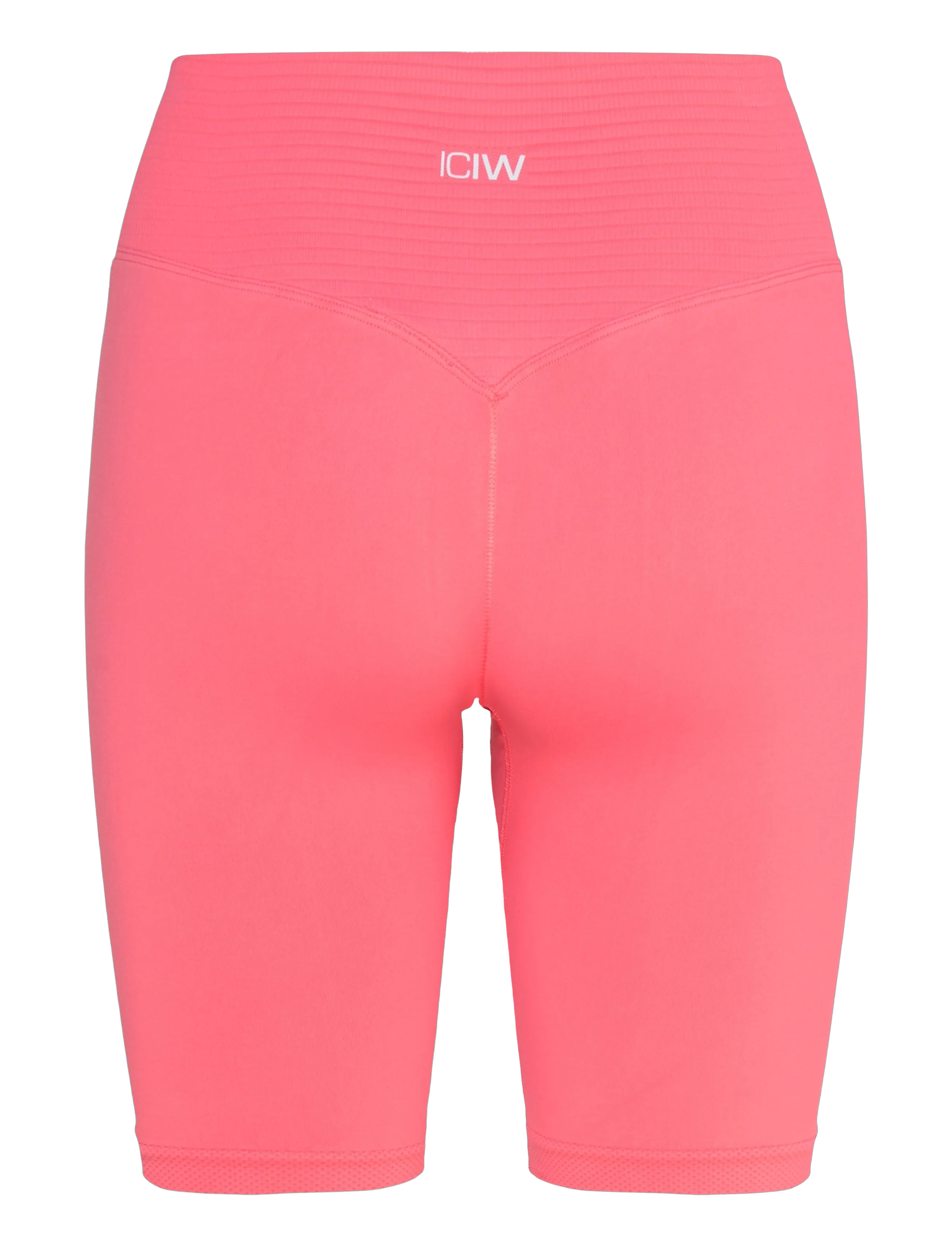 ICANIWILL - Define Seamless V-shape Biker Shorts W - trainings-shorts - dark pink peach - 2