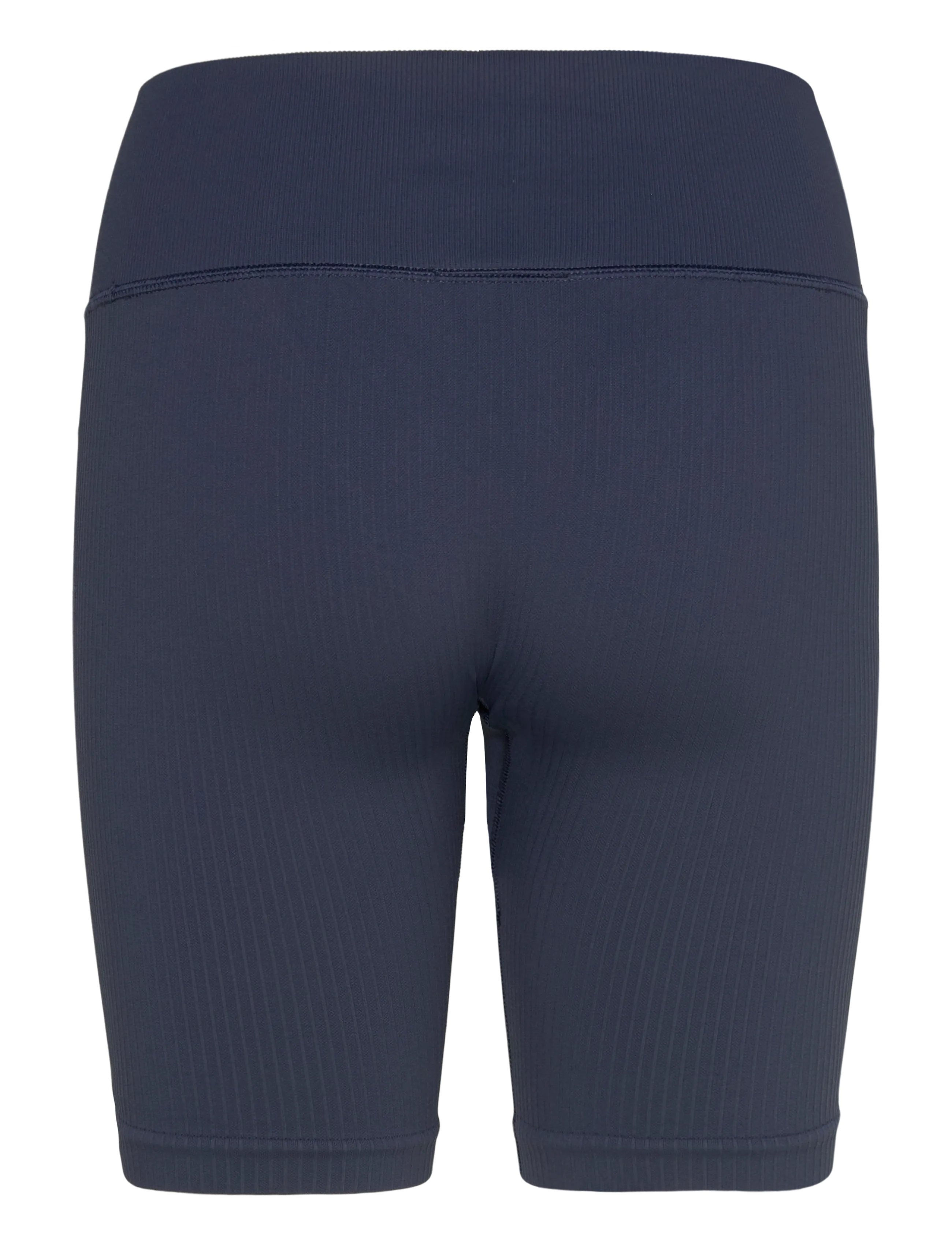 ICANIWILL - Ribbed Define Seamless Biker Shorts - 1/2 længde - dk teal - 2