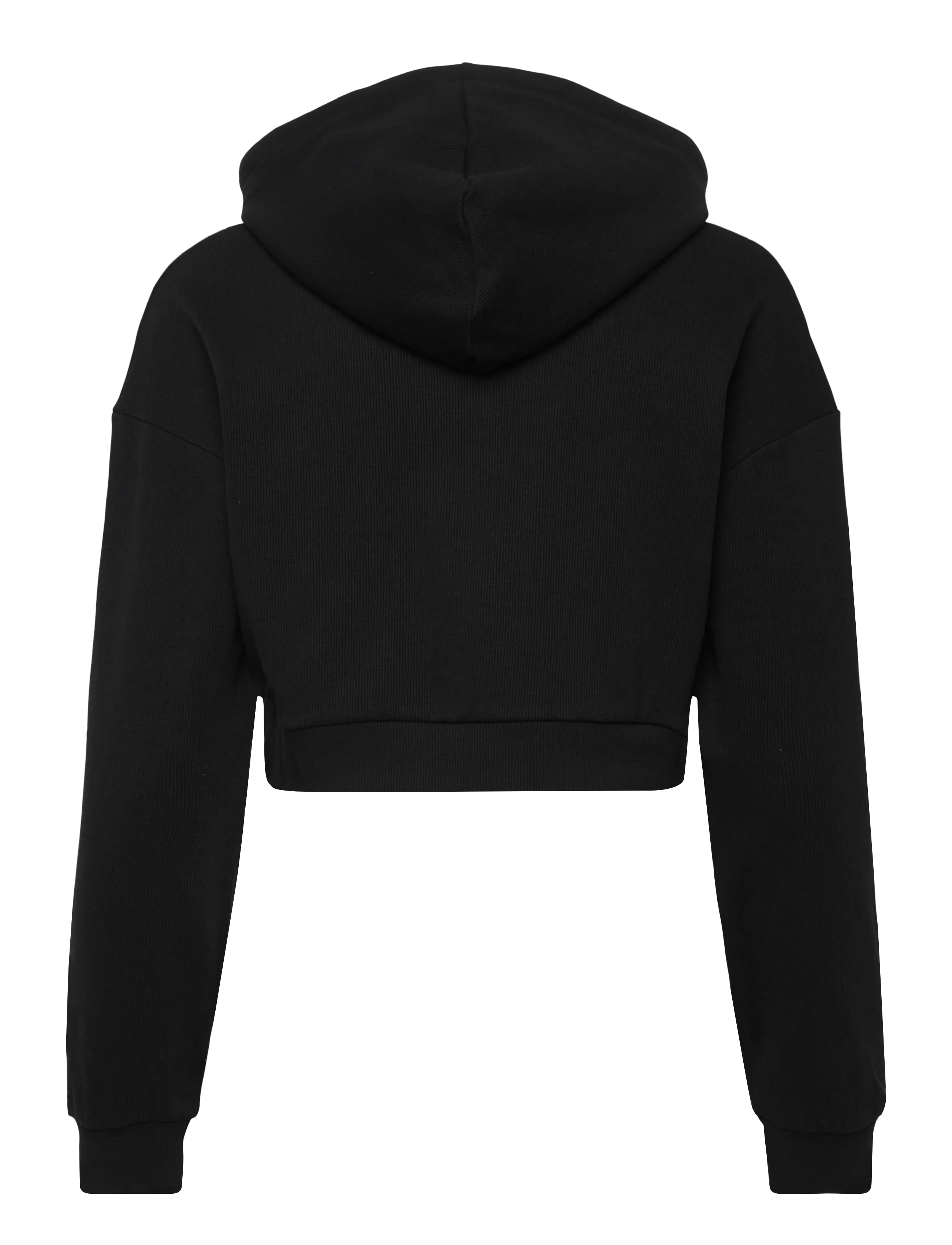 ICANIWILL - Recharge Cropped Hoodie W - hættetrøjer - black - 2