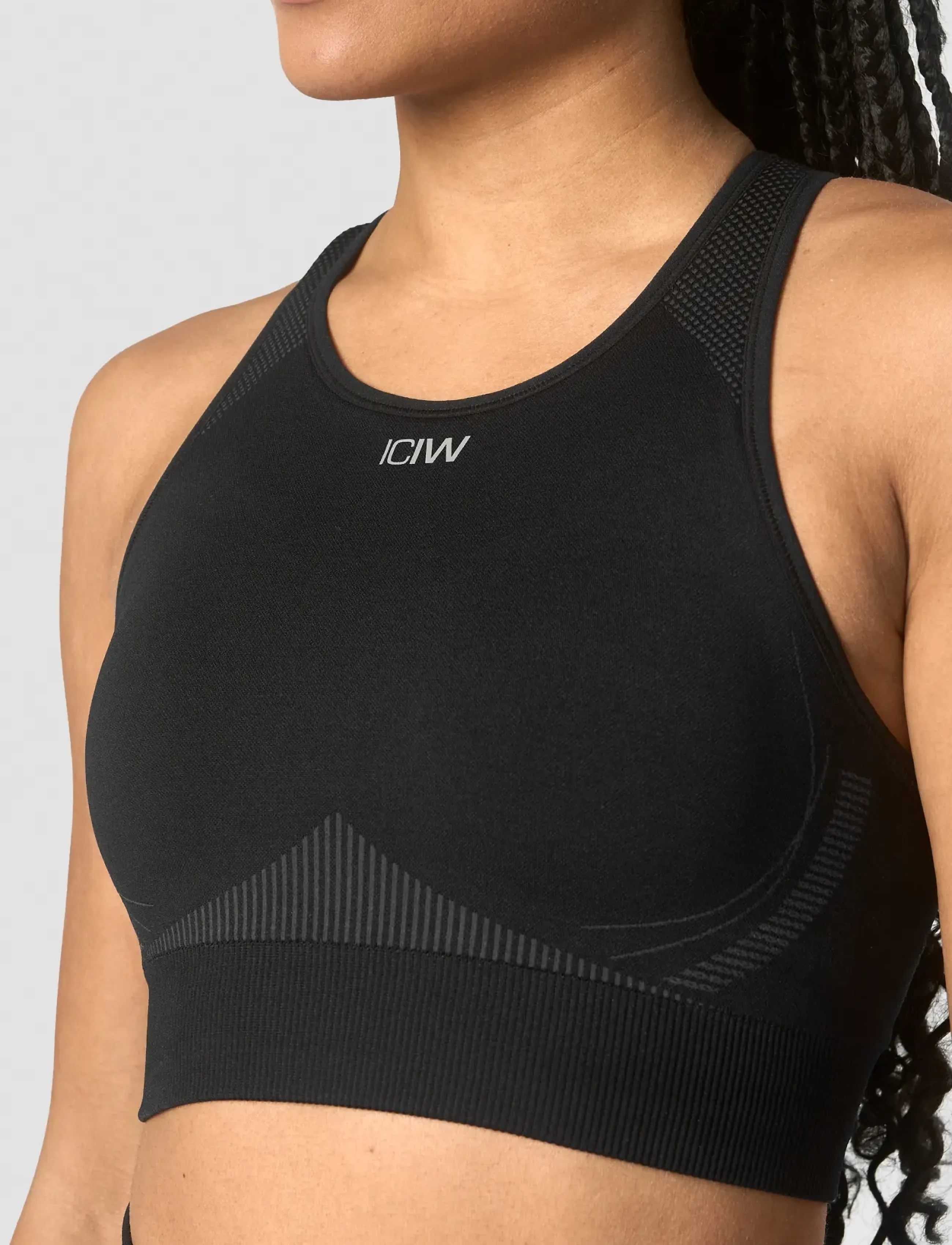 ICANIWILL - Ultra Seamless Sports Bra Wmn - laveste priser - black - 3