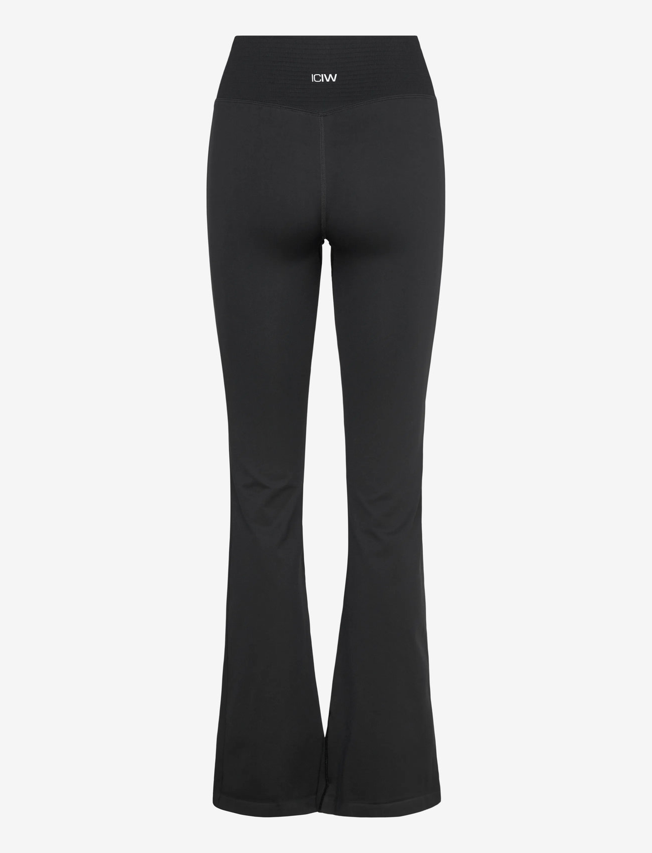 ICANIWILL - Define Seamless Flared Tights W - træningstights - black - 2