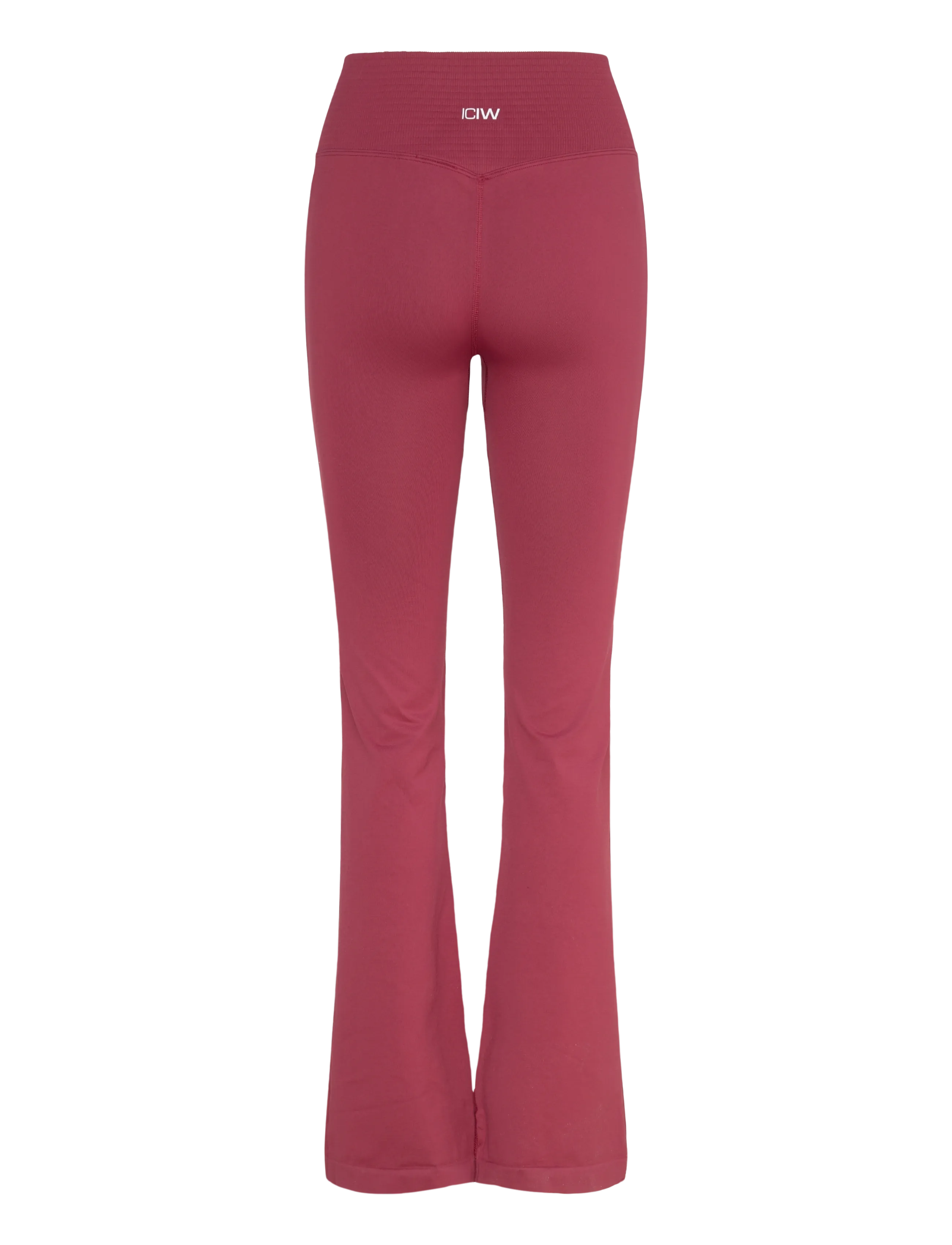 ICANIWILL - Define Seamless Flared Tights W - seamless tights - burgundy - 2