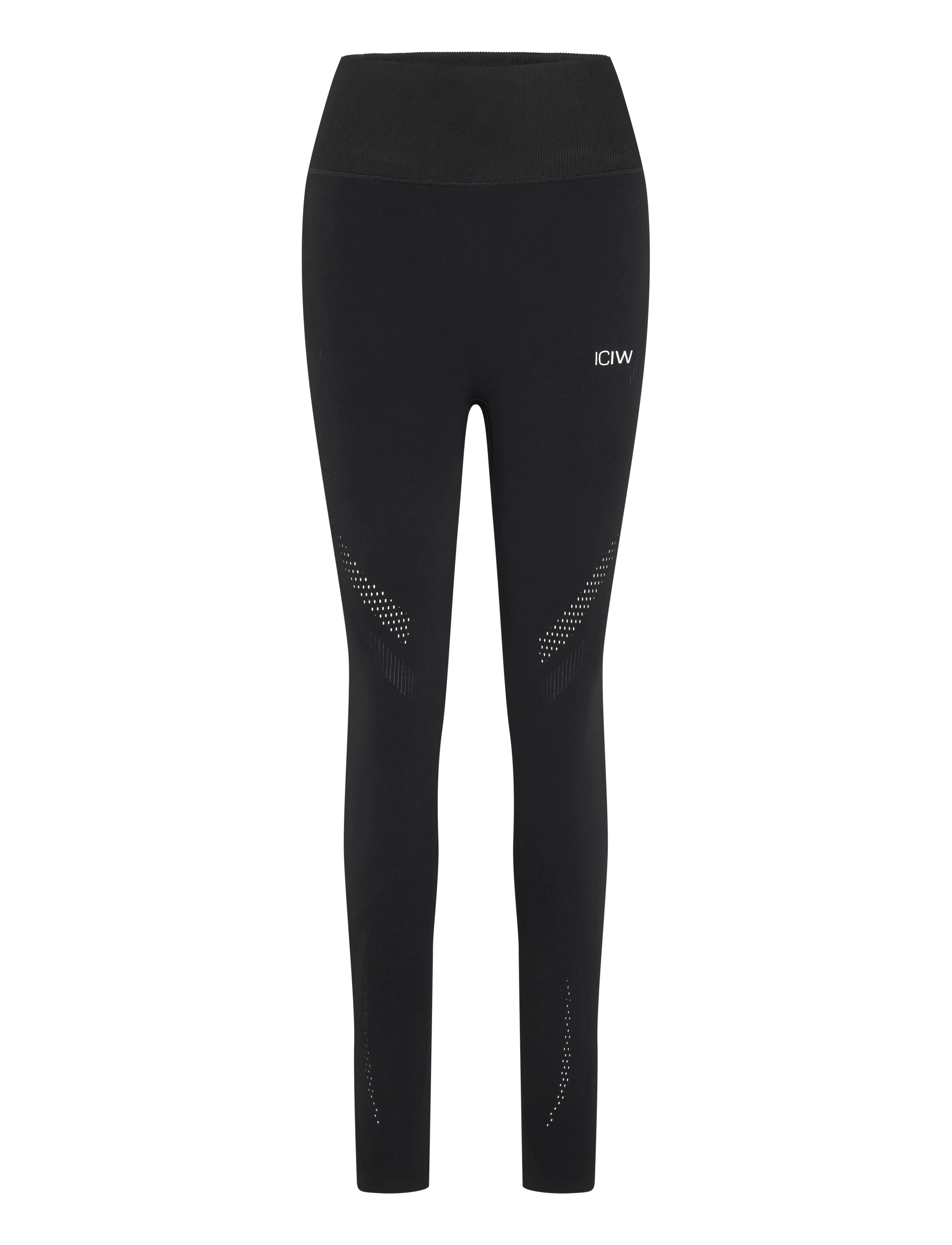 ICANIWILL Force Warpknit Tights Wmn - Leggings & tights - BLACK / black
