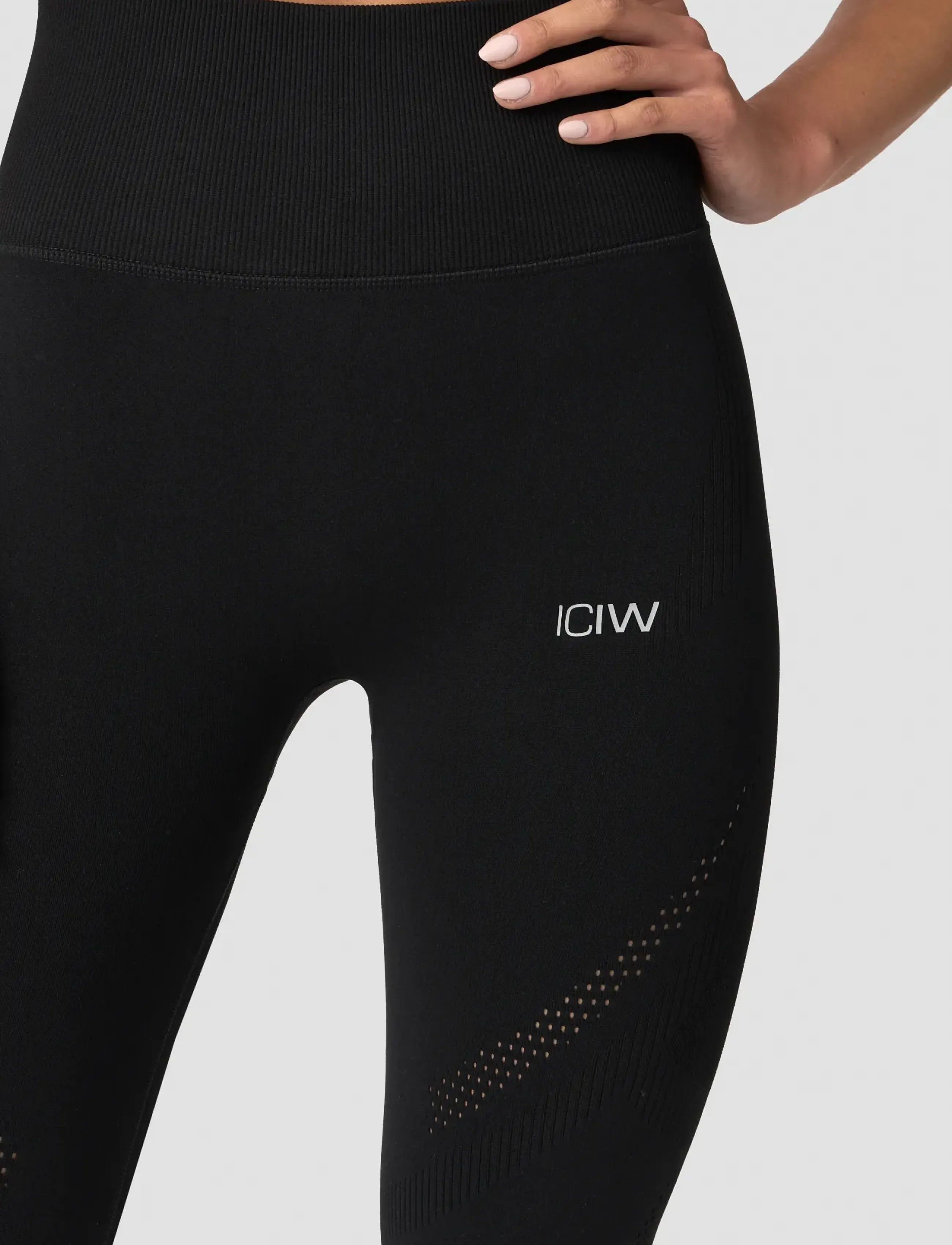 ICANIWILL - Force Warpknit Tights Wmn - seamless tights - black - 5