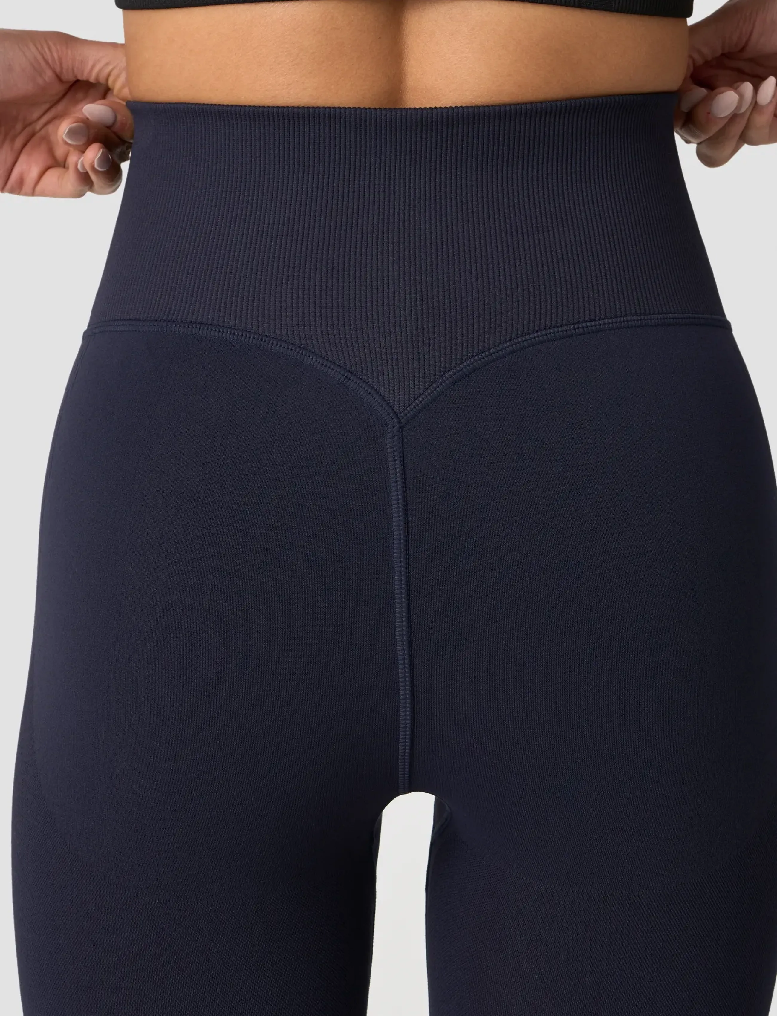 ICANIWILL - Force Warpknit Tights Wmn - 7/8 länge - navy - 5