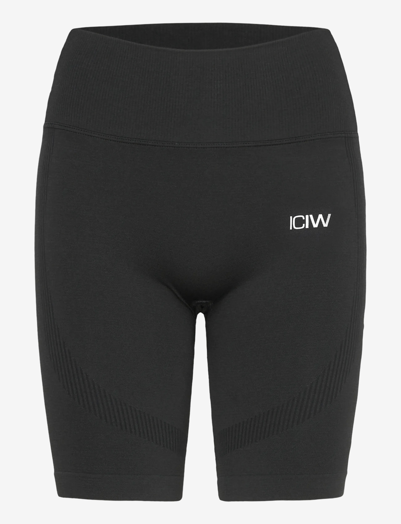 ICANIWILL - Soft Seamless Biker Shorts W - pyöräilyshortsit - black - 1