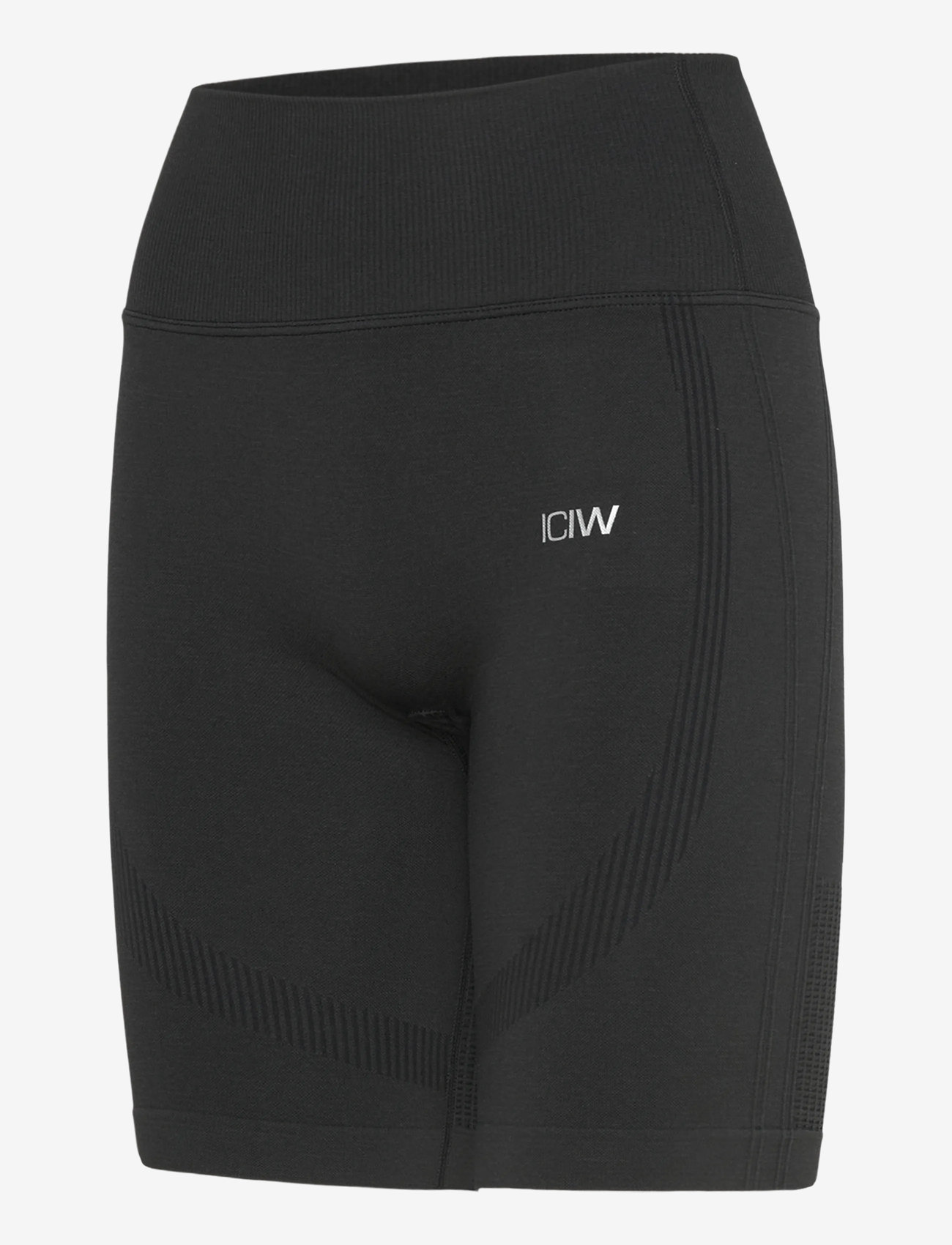 ICANIWILL - Soft Seamless Biker Shorts W - pyöräilyshortsit - black - 2