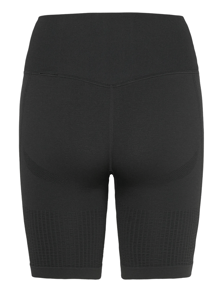 ICANIWILL - Soft Seamless Biker Shorts W - treenitrikoot - black - 4
