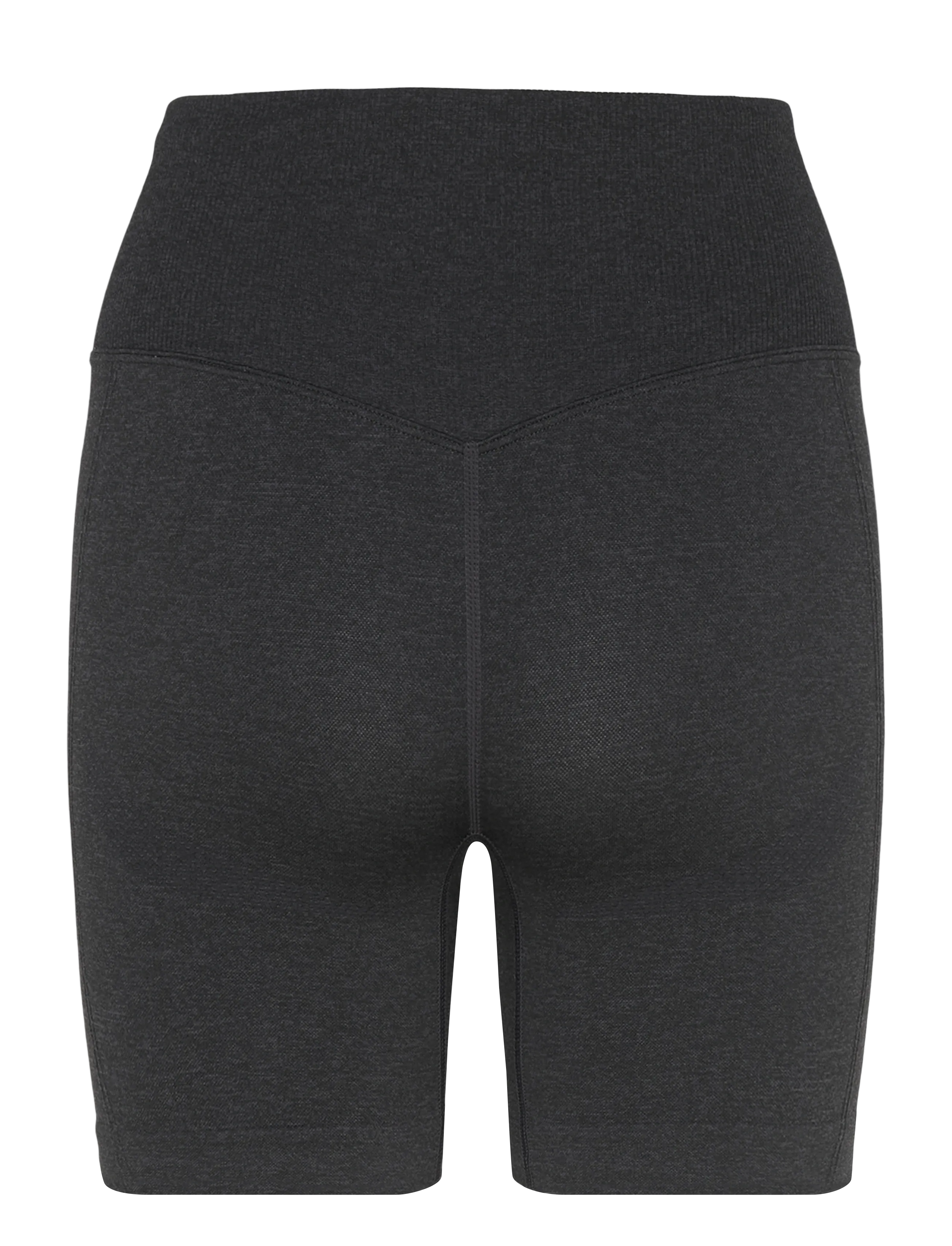 ICANIWILL - Soft Seamless Shorts W - 1/2 længde - graphite melange - 2