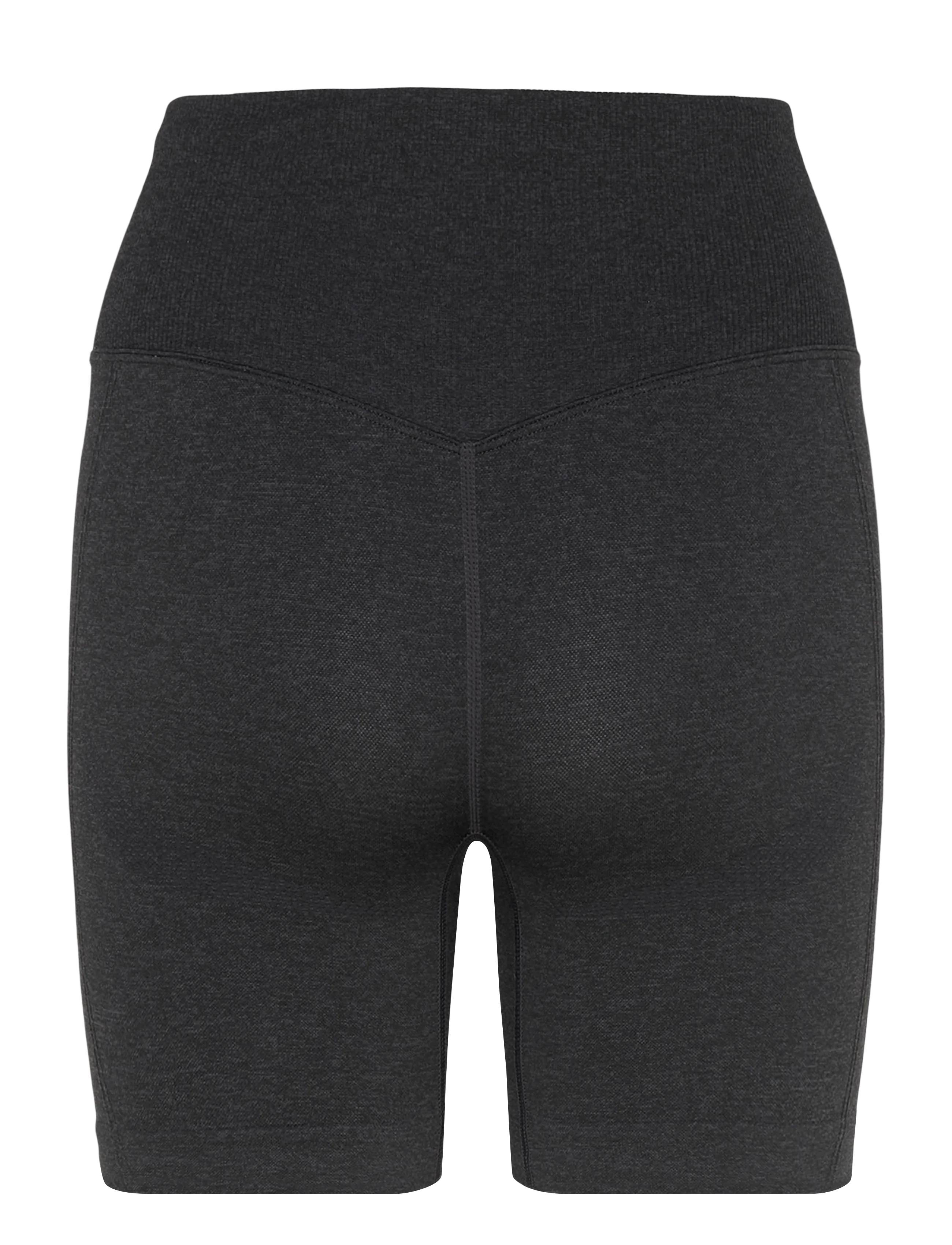 ICANIWILL - Soft Seamless Shorts W - 1/2 længde - graphite melange - 4