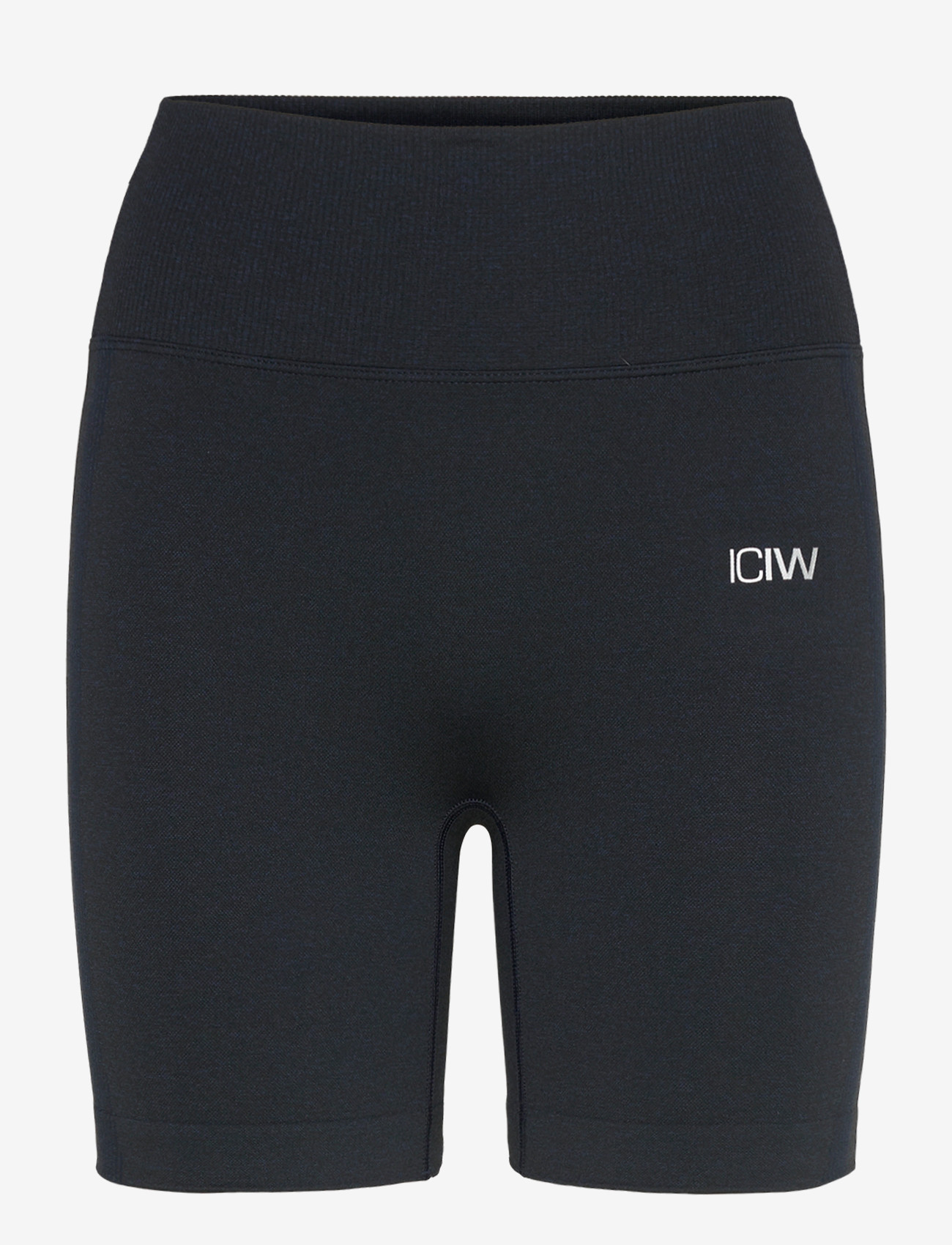 ICANIWILL - Soft Seamless Shorts W - 1/2 længde - navy melange - 1