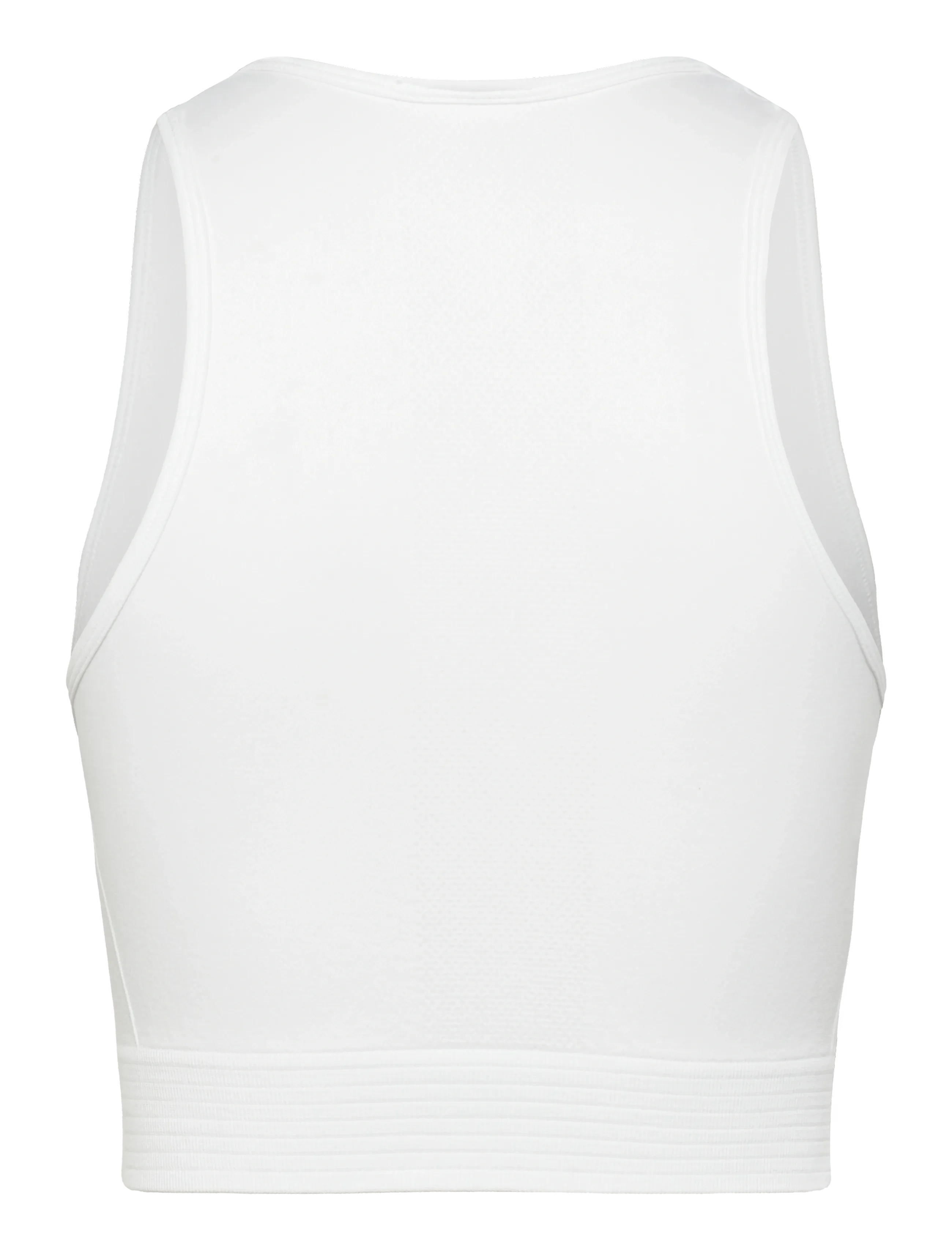 ICANIWILL - Define Seamless Cropped Tank Top-Navy-XS - tank tops - white - 2