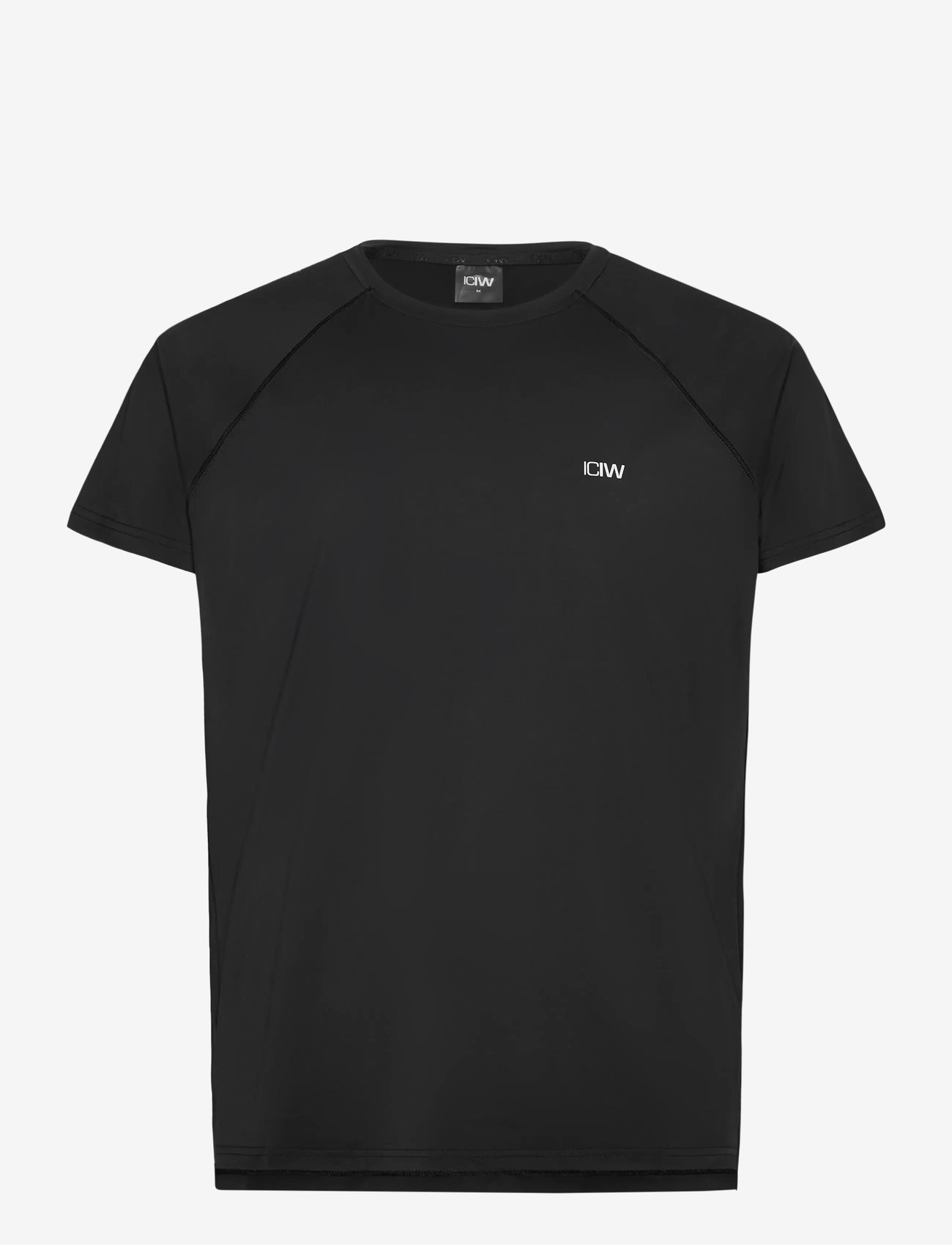 ICANIWILL - Workout Melange T-shirt Men - t-shirts - black - 1
