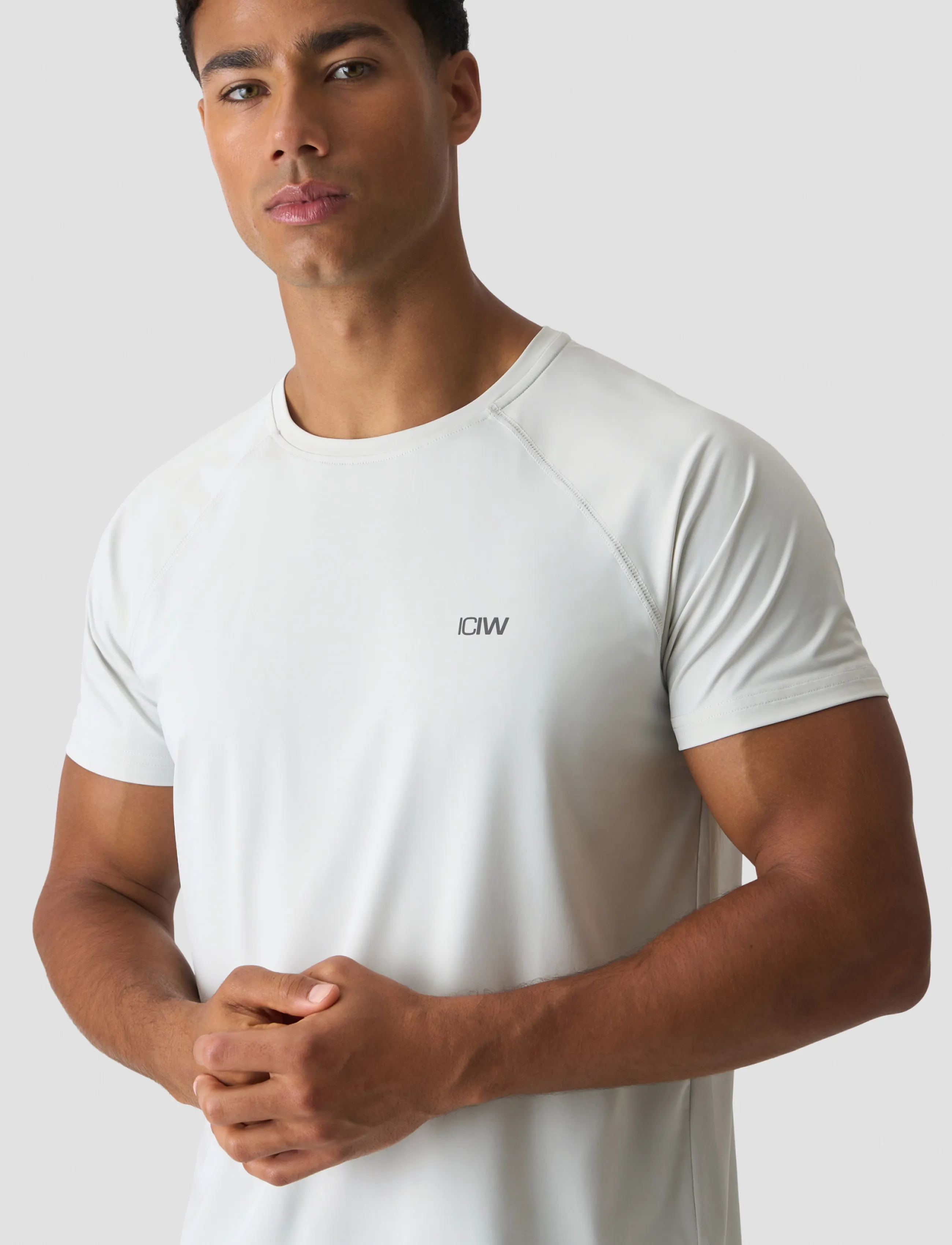 ICANIWILL - Workout Melange T-shirt Men - tops & t-shirts - lunar grey - 4