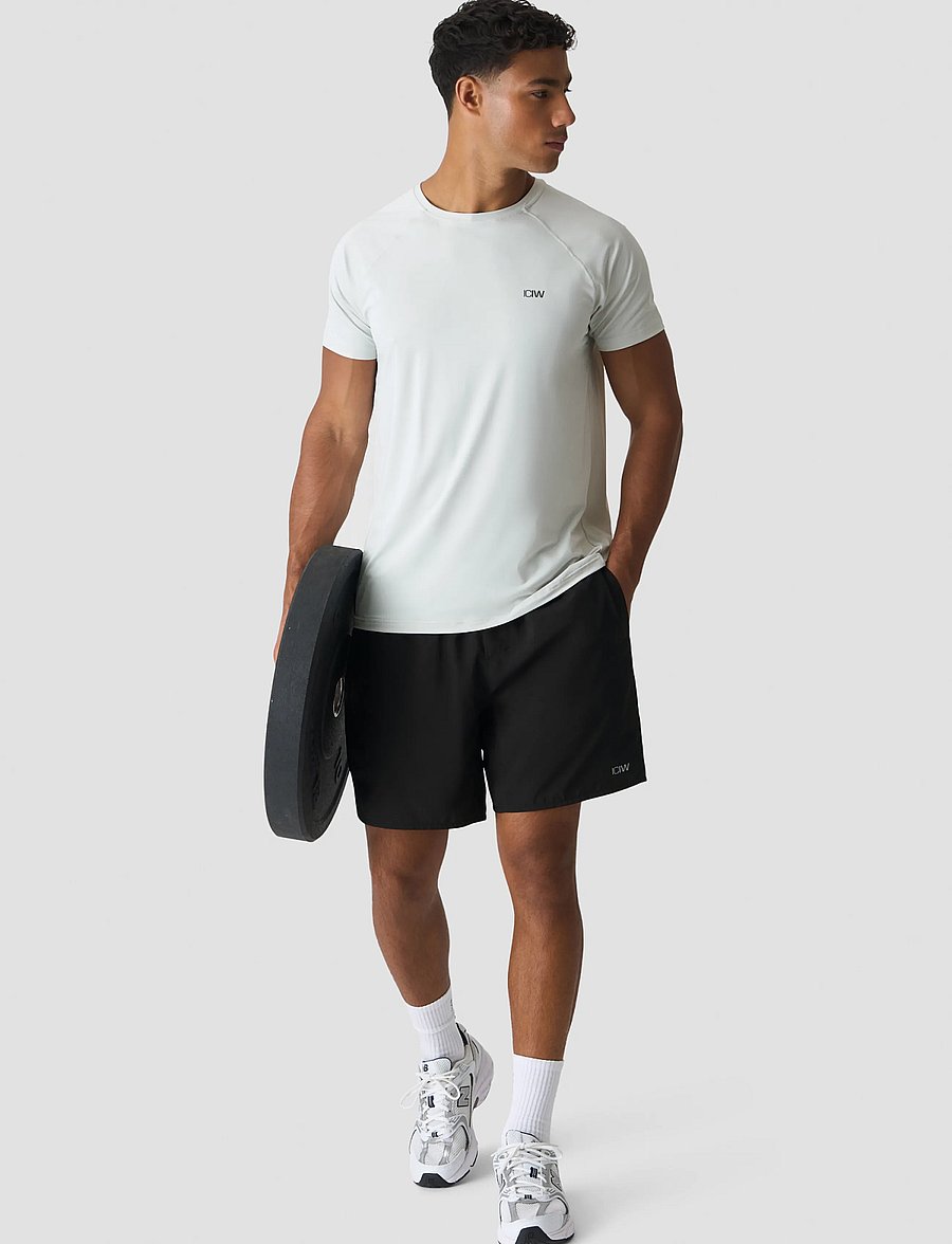 ICANIWILL - Workout Melange T-shirt Men - tops & t-shirts - lunar grey - 5