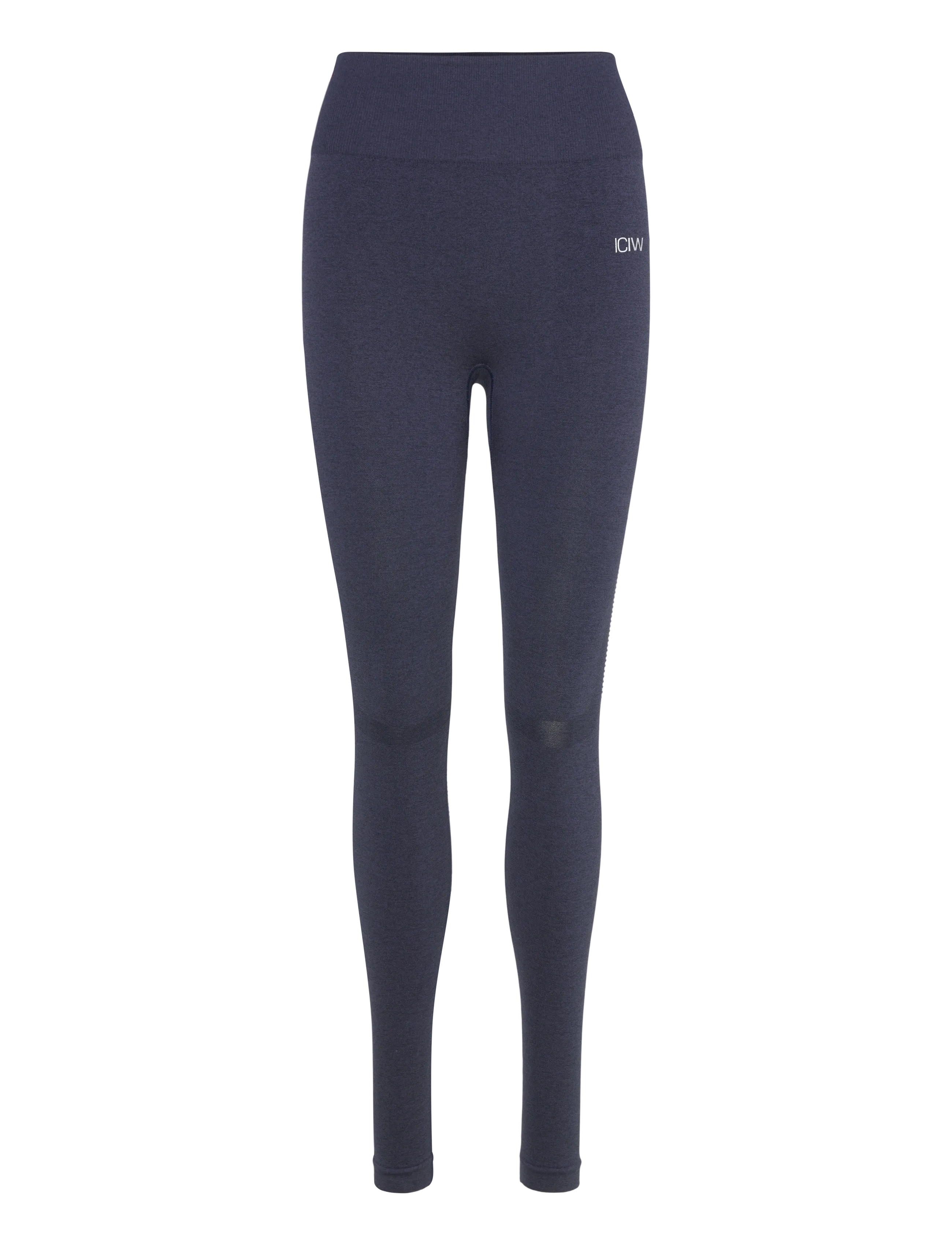 ICANIWILL Queen Mesh Seamless Tights - Nyheter - NAVY MELANGE / navy