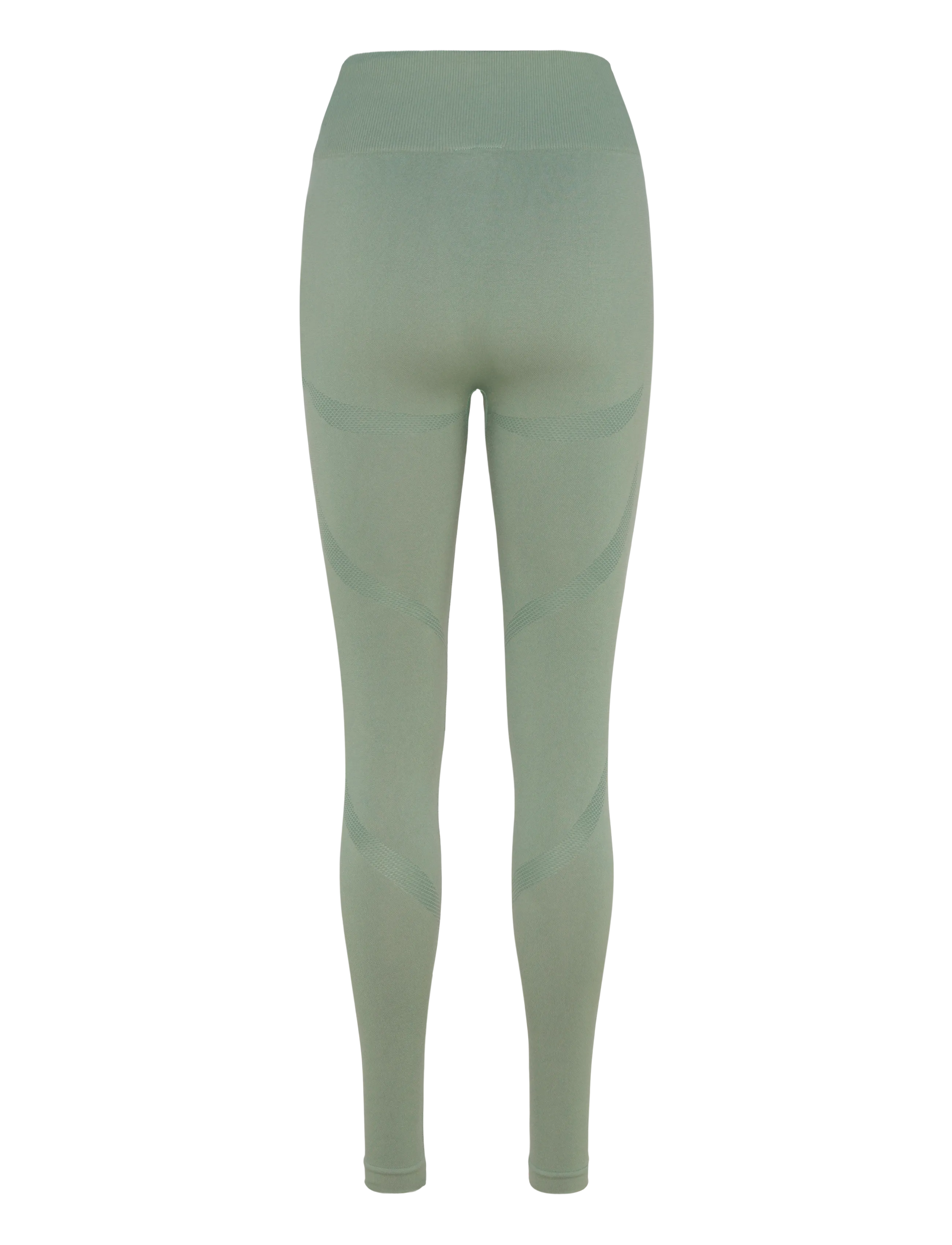 ICANIWILL - Divine Seamless Tights W - fuld længde - light moss - 2