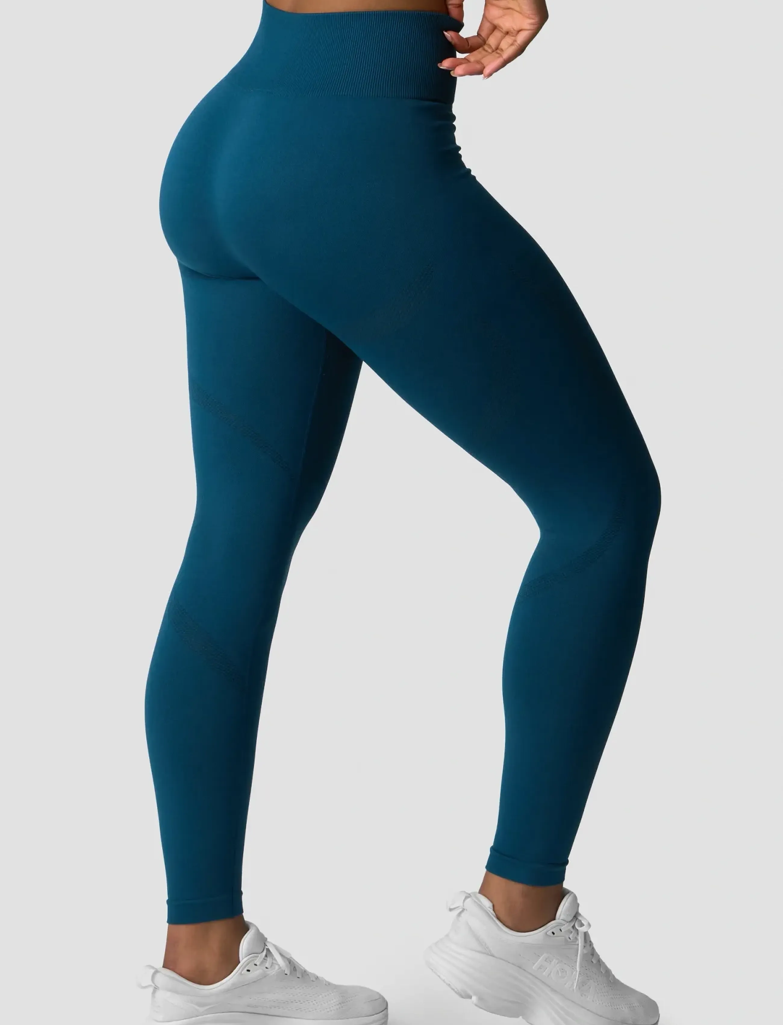 ICANIWILL - Divine Seamless Tights W - visas ilgis - teal blue - 5