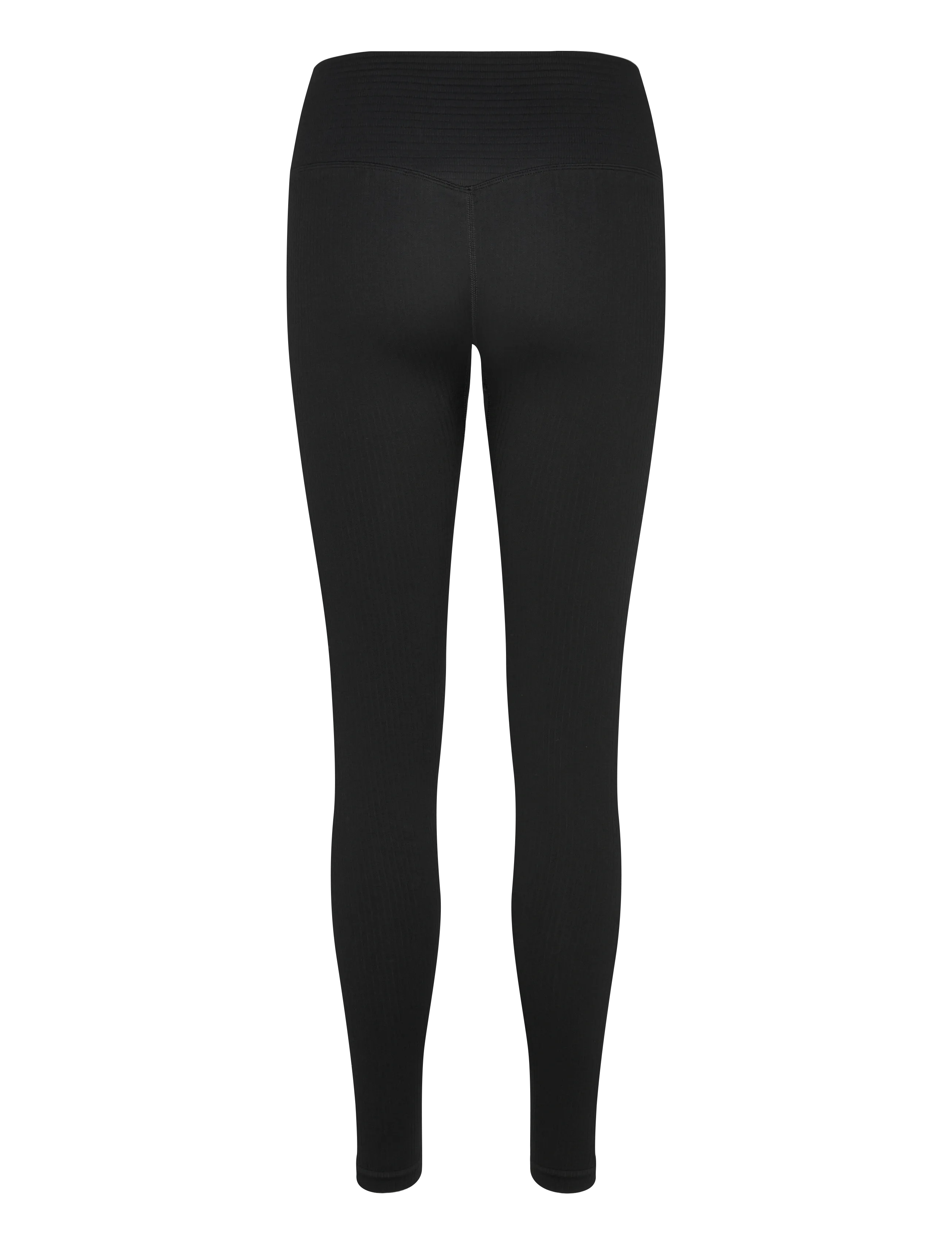 ICANIWILL - Ribbed Define Seamless V-shape Tights - długie - black - 2