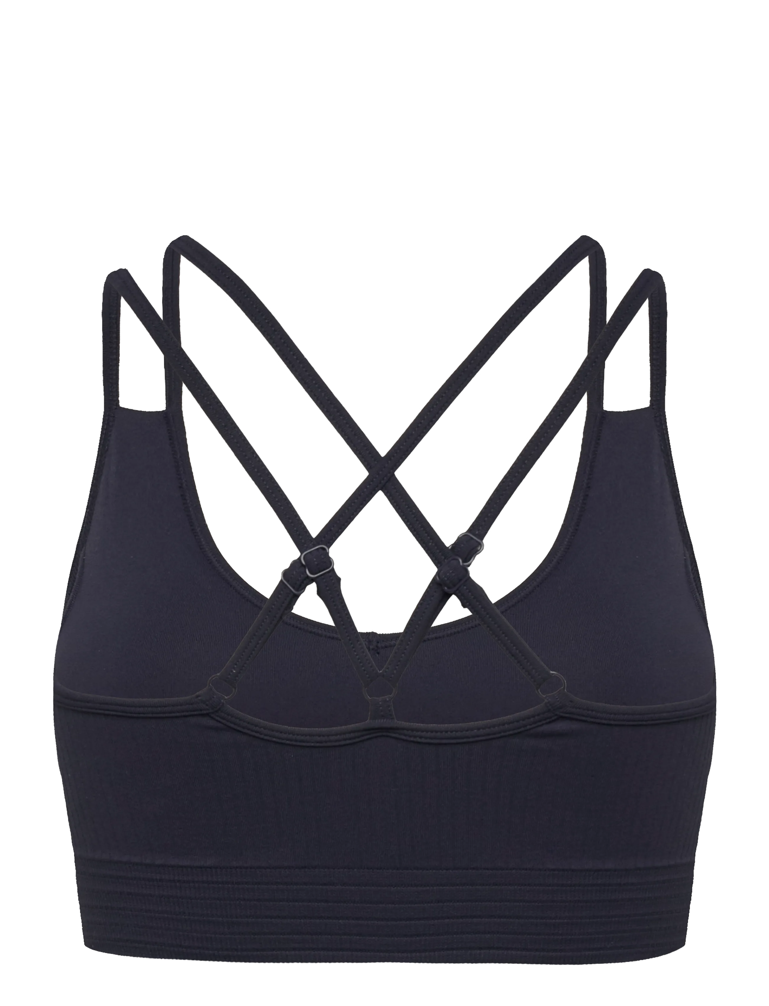 ICANIWILL - Ribbed Define V-neck Sports Bra - navy - 2