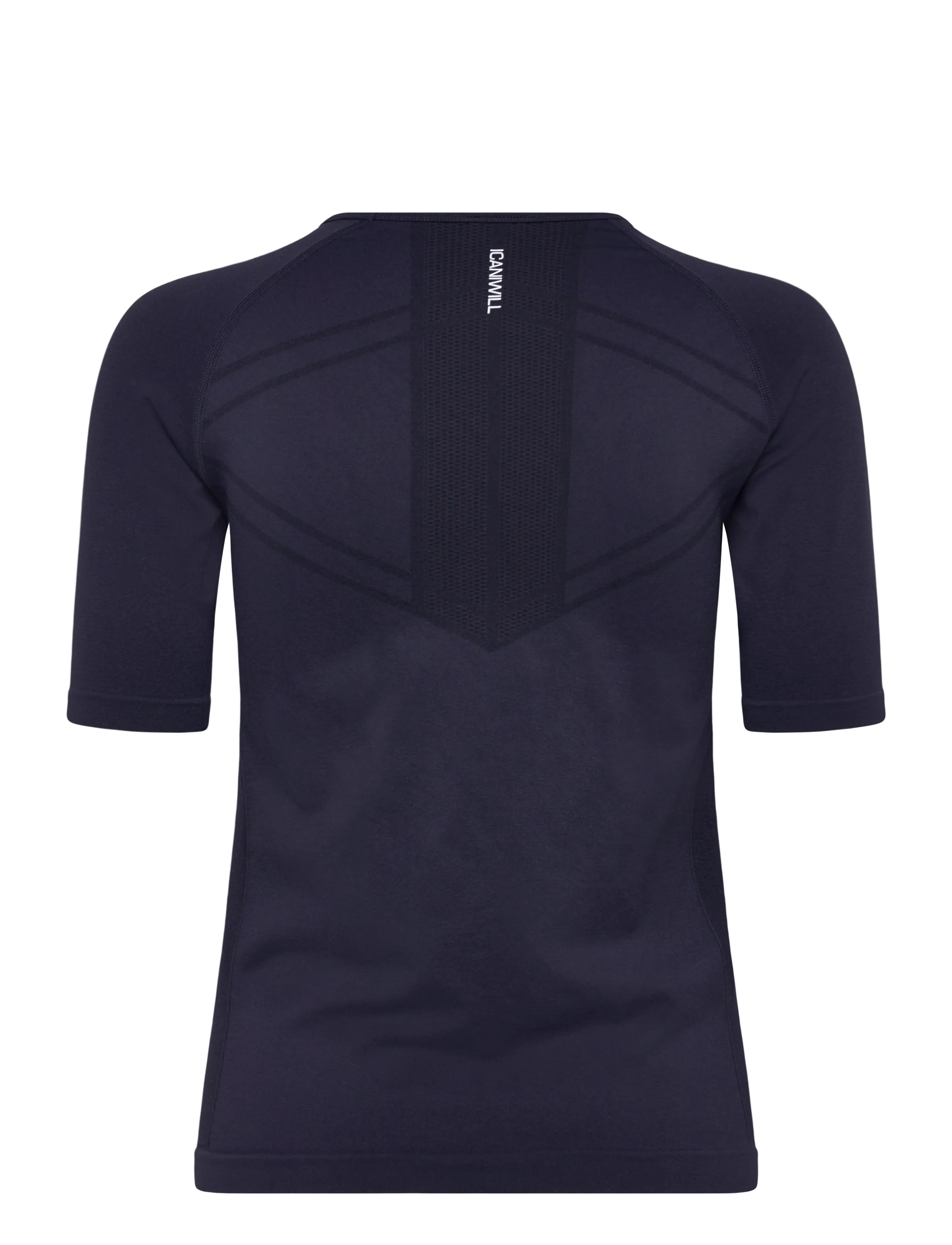 ICANIWILL - Define Seamless Mid Sleeve T-shirt W - t-shirts - navy - 2