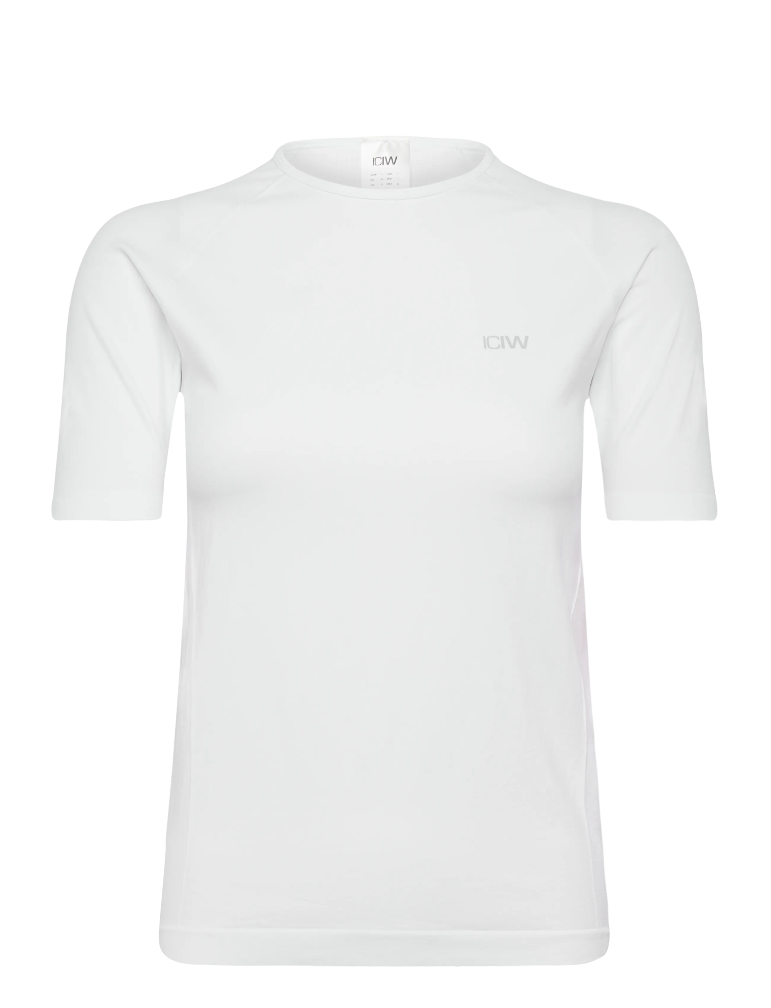ICANIWILL Define Seamless Mid Sleeve T-shirt W - All products - WHITE / white