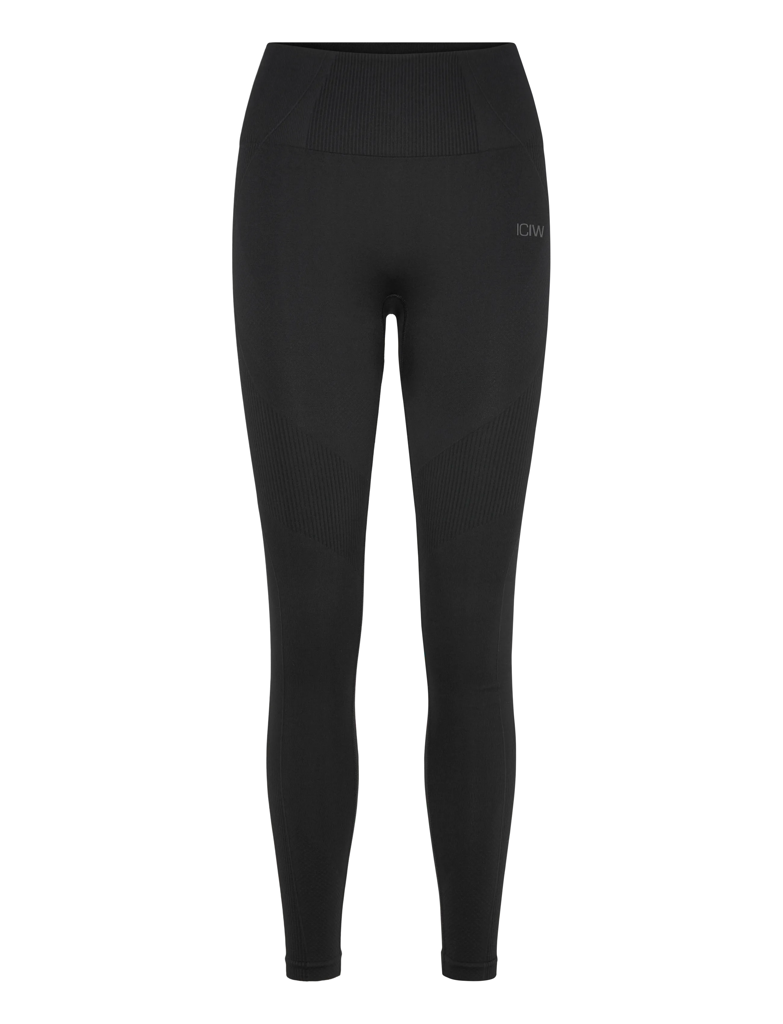 ICANIWILL Sculpt Seamless Invisible Scrunch Tights -  - BLACK / black