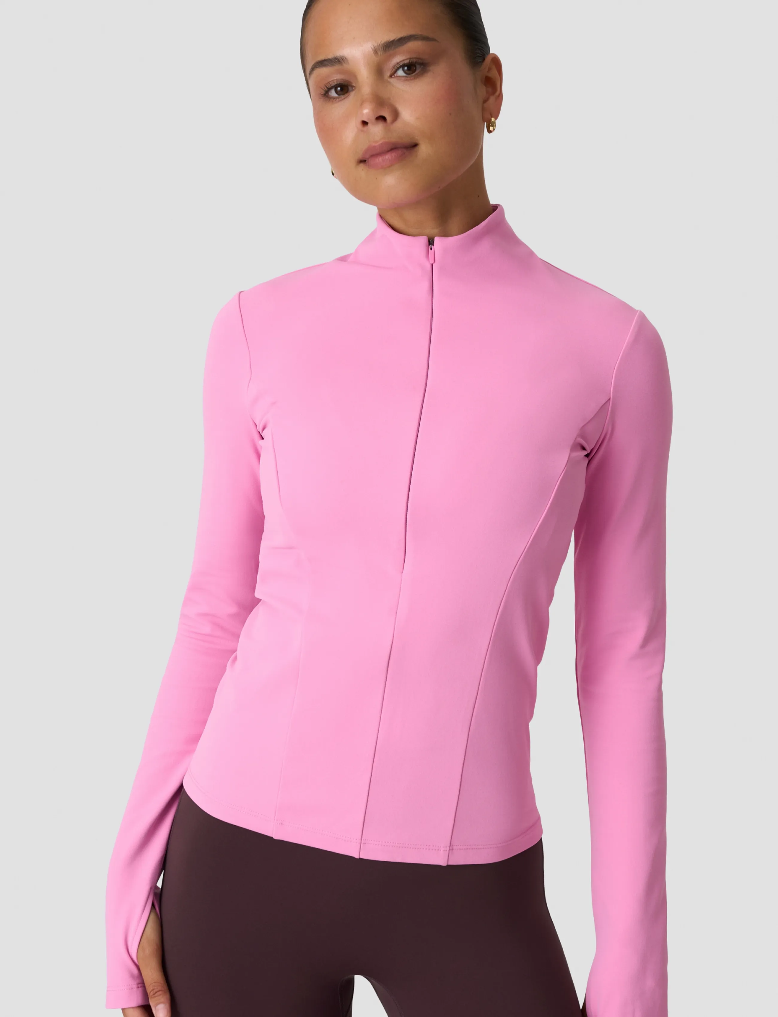 ICANIWILL - Define Seamless Racer Back Sports Bra W - kampsunid ja vahekihid - soft rose pink - 0