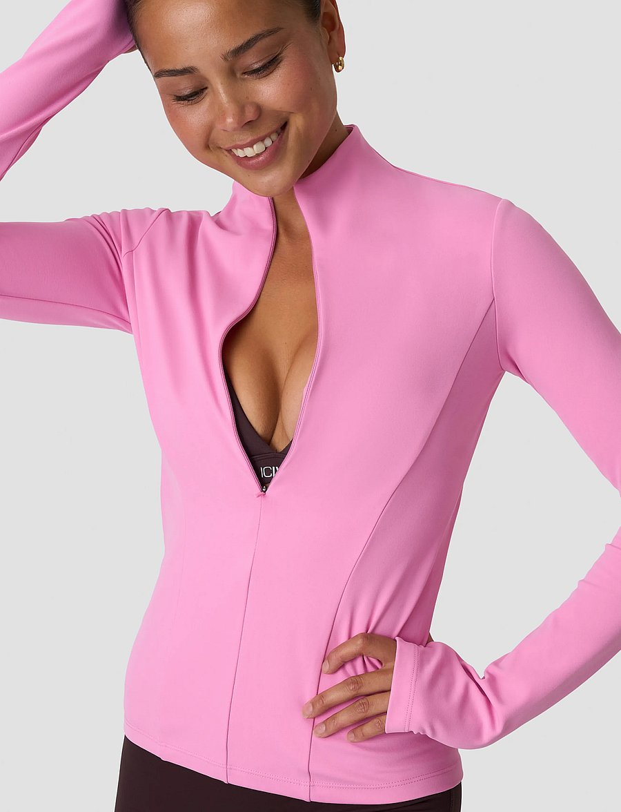 ICANIWILL - Define Seamless Racer Back Sports Bra W - kampsunid ja vahekihid - soft rose pink - 4