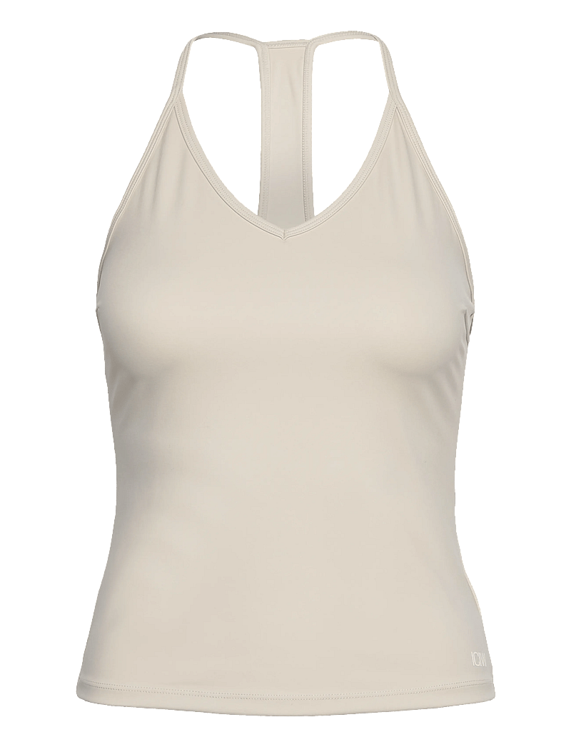 ICANIWILL - Nimble Strappy Tank Top W - berankoviai marškinėliai - stone grey - 1