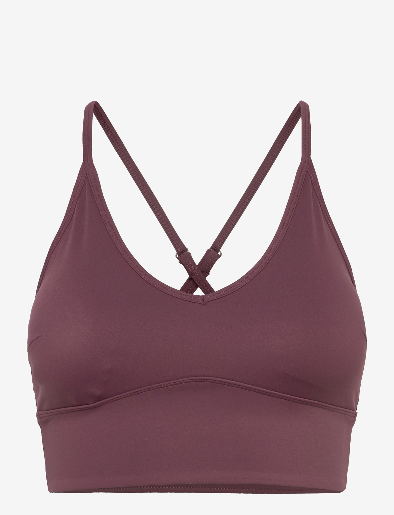 ICANIWILL - Nimble Adjustable Strappy Sports Bra - sport-bhs - dull berry red - 1