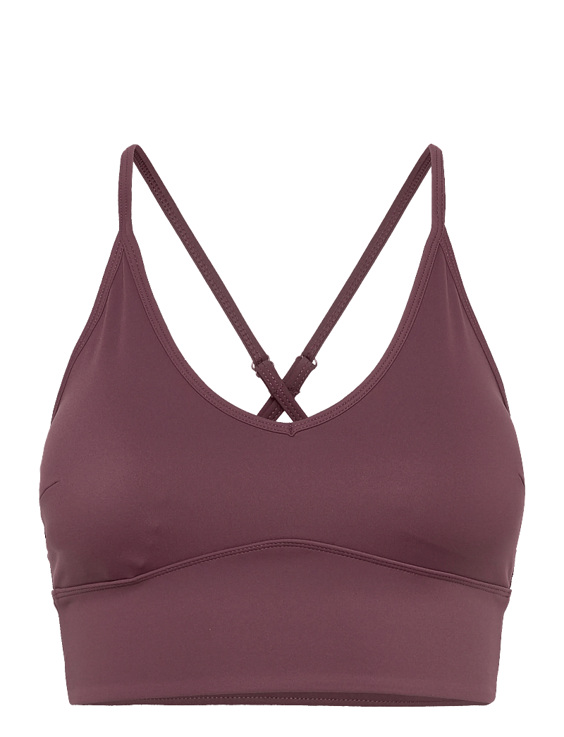 ICANIWILL - Nimble Adjustable Strappy Sports Bra - sport-bhs - dull berry red - 1