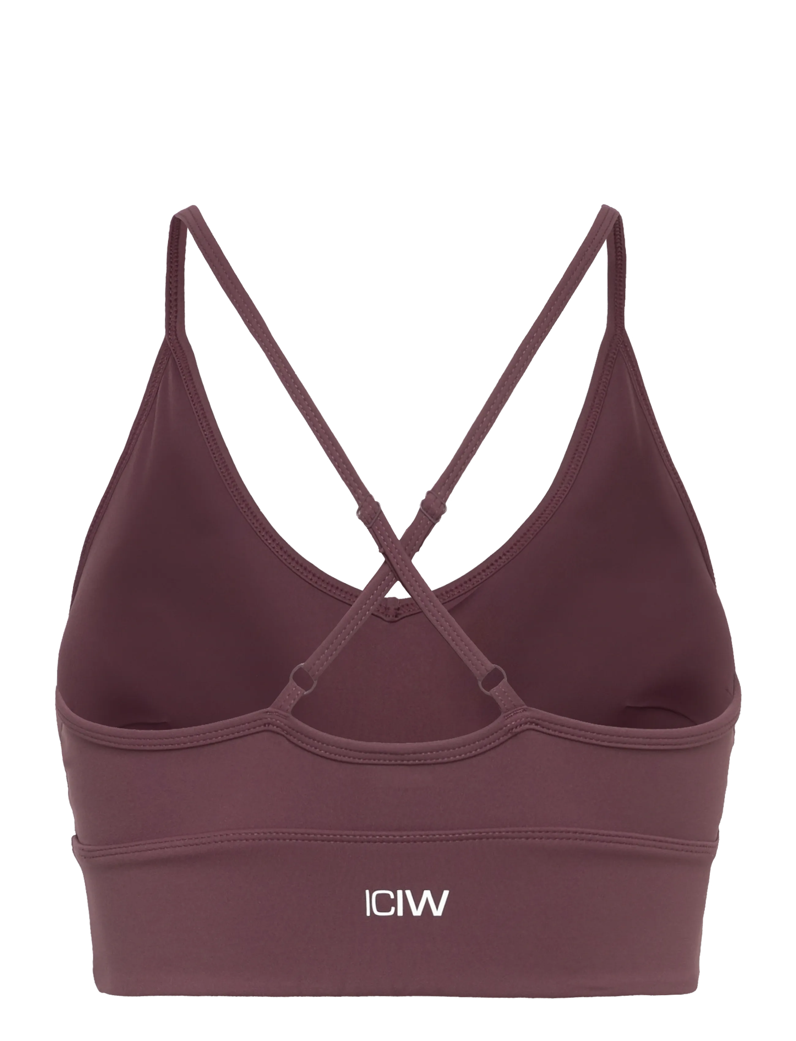 ICANIWILL - Nimble Adjustable Strappy Sports Bra - sport brjóstahaldarar - dull berry red - 2