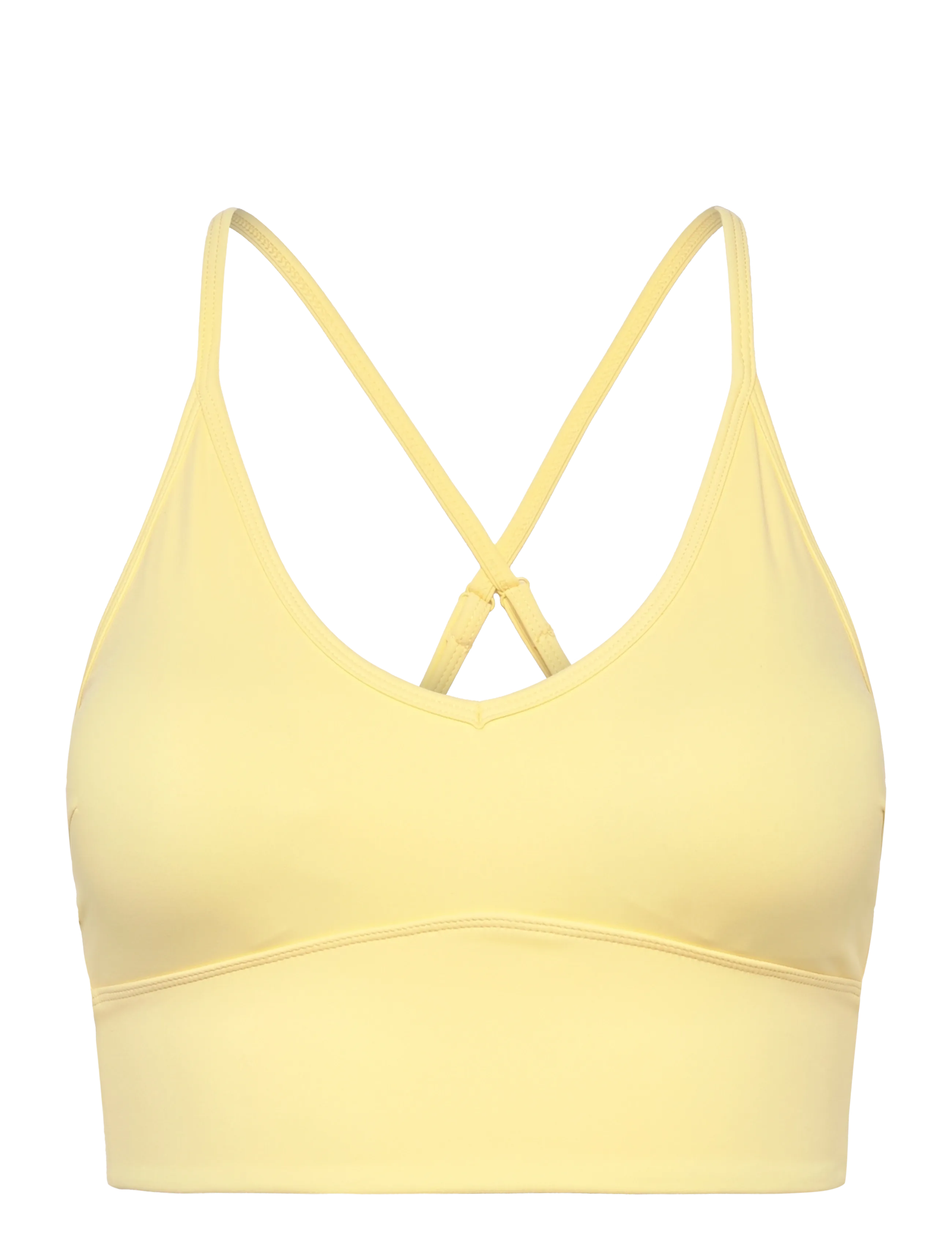 ICANIWILL Nimble Adjustable Strappy Sports Bra - BHs - FADING YELLOW / yellow