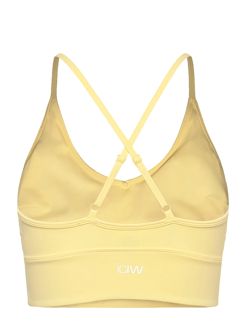ICANIWILL - Nimble Adjustable Strappy Sports Bra - sport-bhs - fading yellow - 1