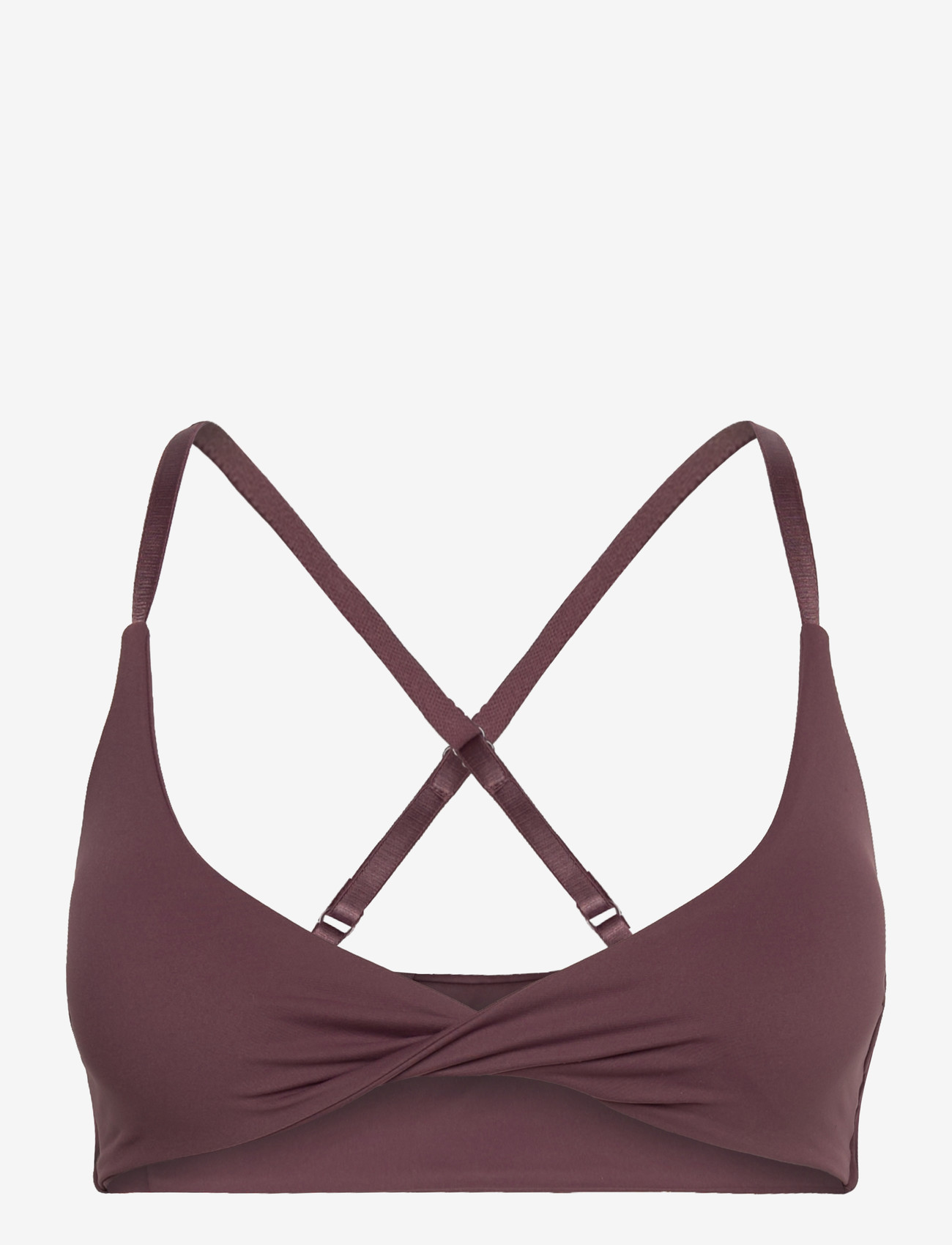ICANIWILL - Nimble Twist Sports Bra - sports bras - dull berry red - 0