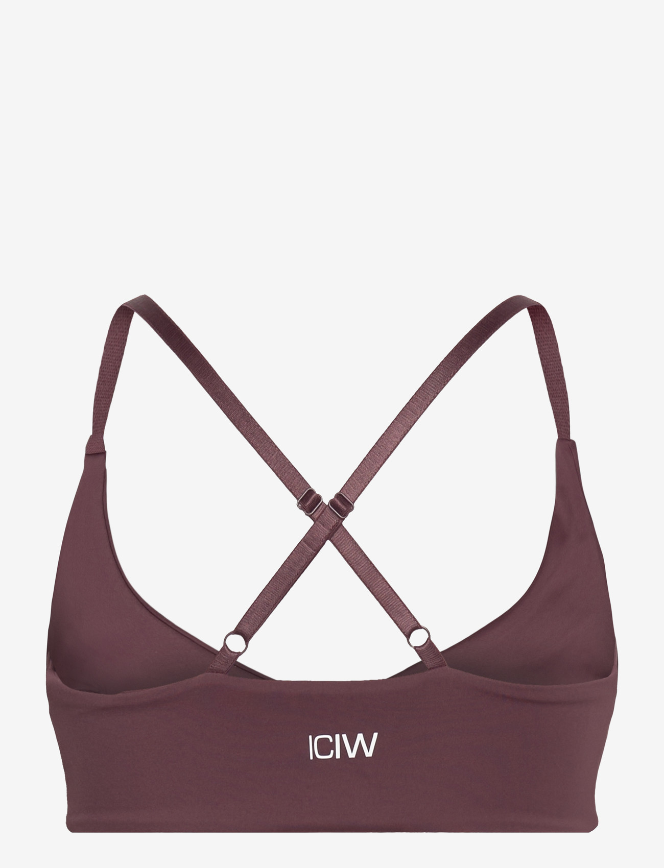 ICANIWILL - Nimble Twist Sports Bra - sports bras - dull berry red - 1