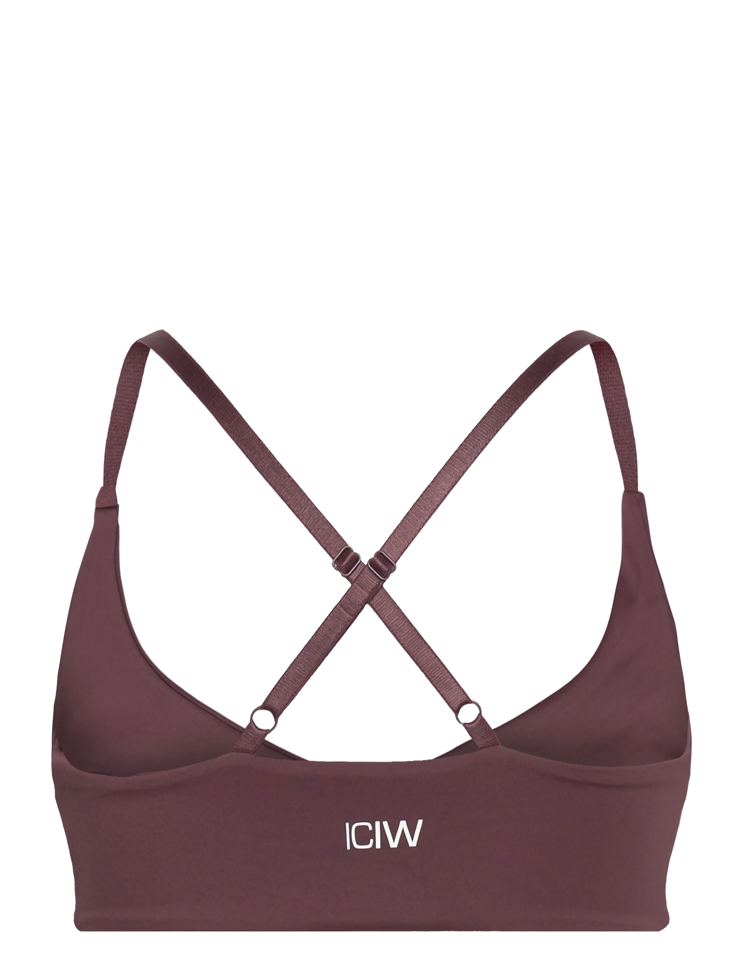 ICANIWILL - Nimble Twist Sports Bra - sports bras - dull berry red - 2