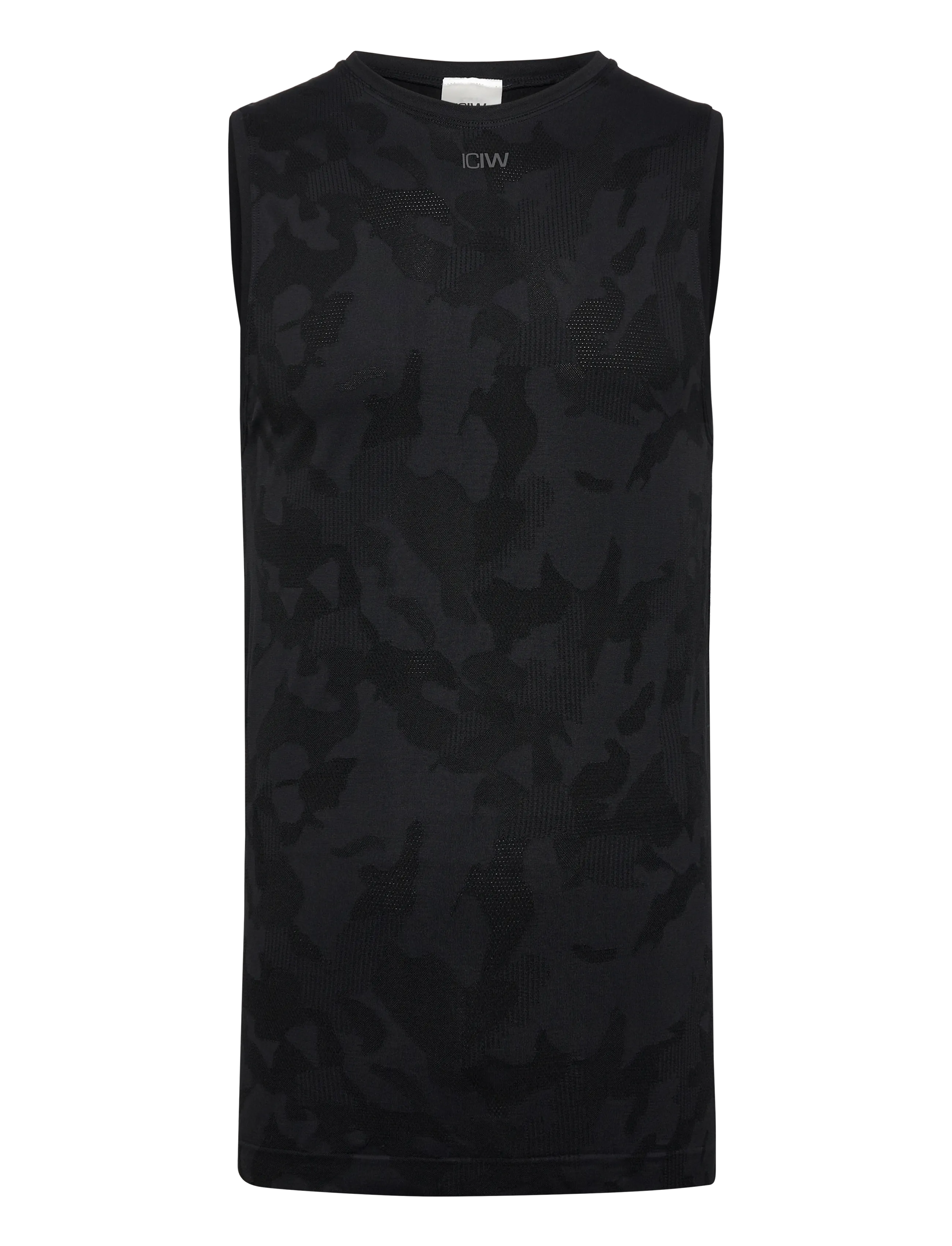 ICANIWILL Sculpt Seamless Graphic Tank Top M - Die niedrigsten Preise - BLACK / black