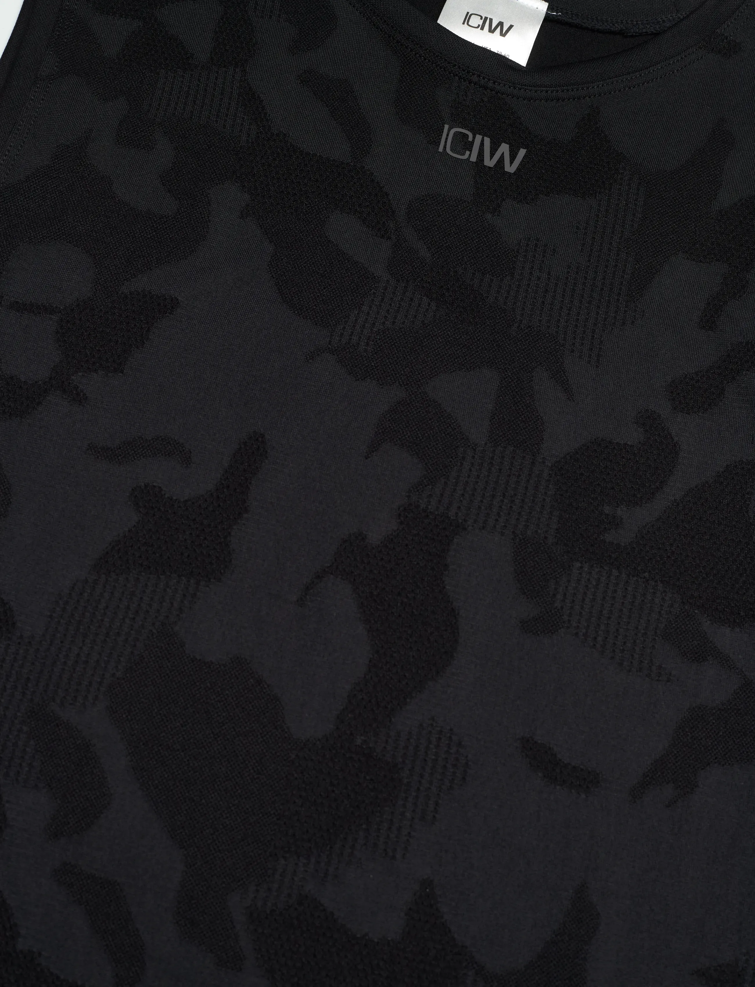 ICANIWILL - Sculpt Seamless Graphic Tank Top M - laveste priser - black - 5