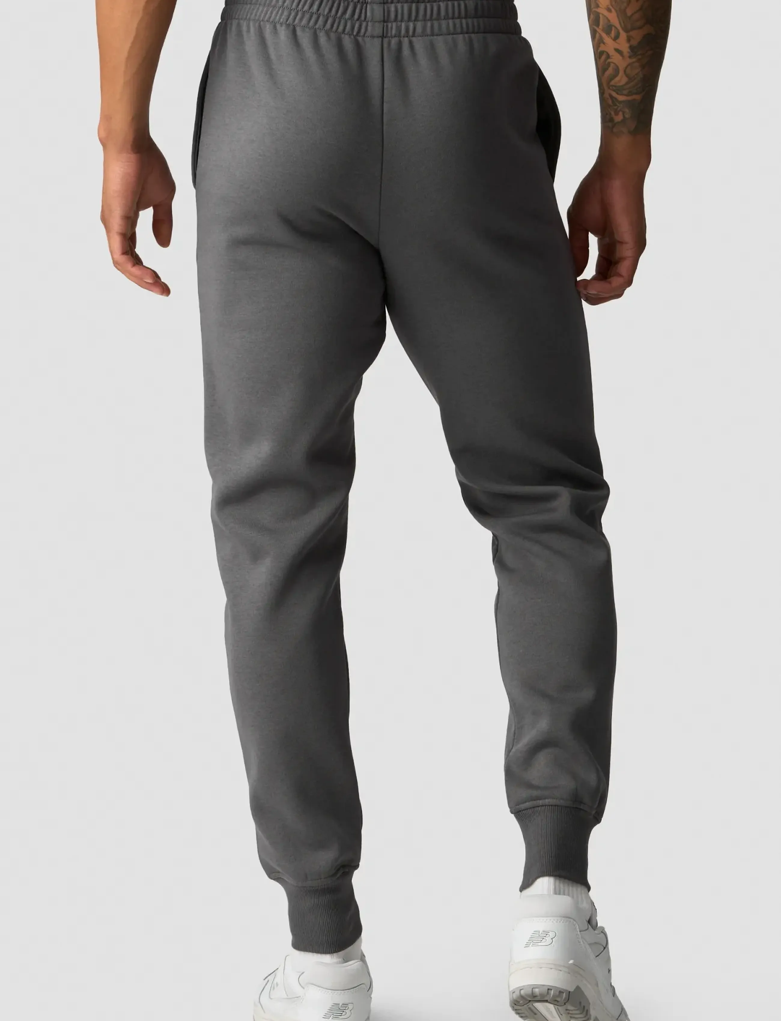 ICANIWILL - Everyday Tapered Sweatpants M - sweatpants - charcoal grey - 4