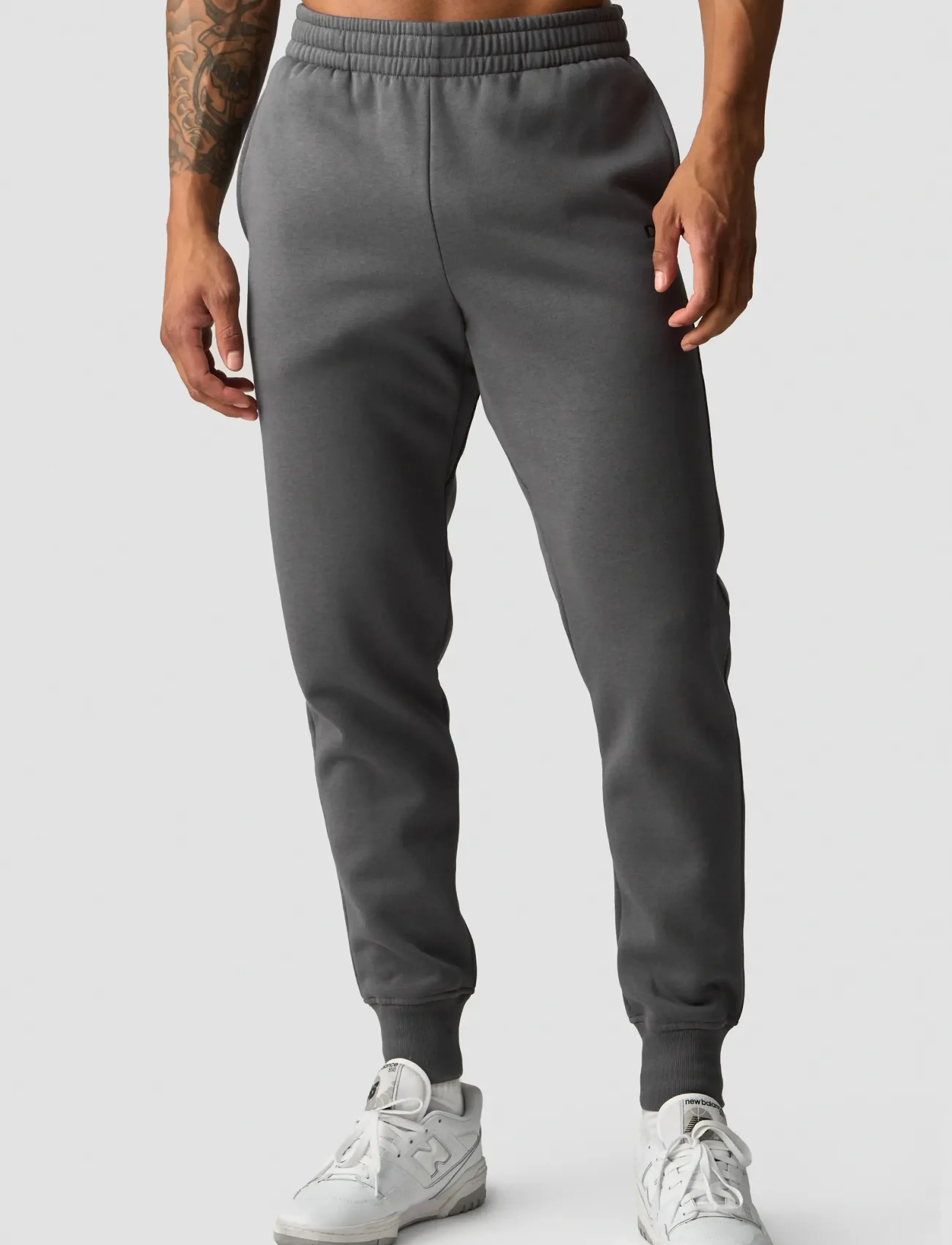 ICANIWILL - Everyday Tapered Sweatpants M - sweatpants - charcoal grey - 5