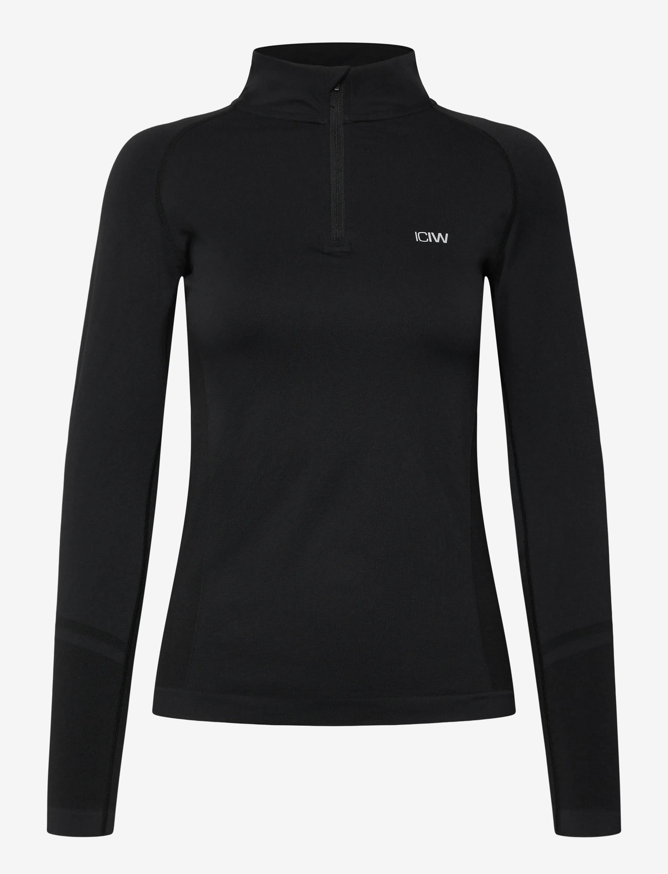 ICANIWILL - Define Seamless 1/4 Zip W - black - 1