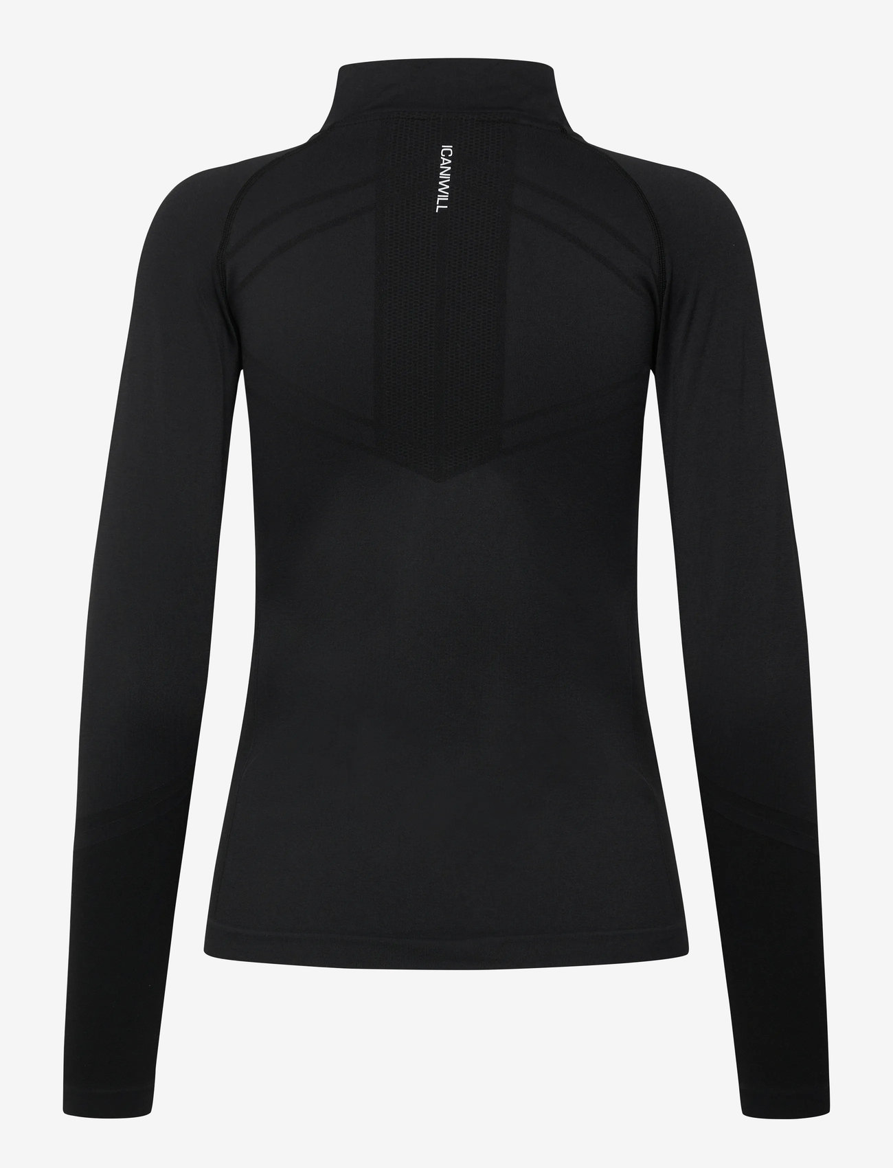 ICANIWILL - Define Seamless 1/4 Zip W - black - 2