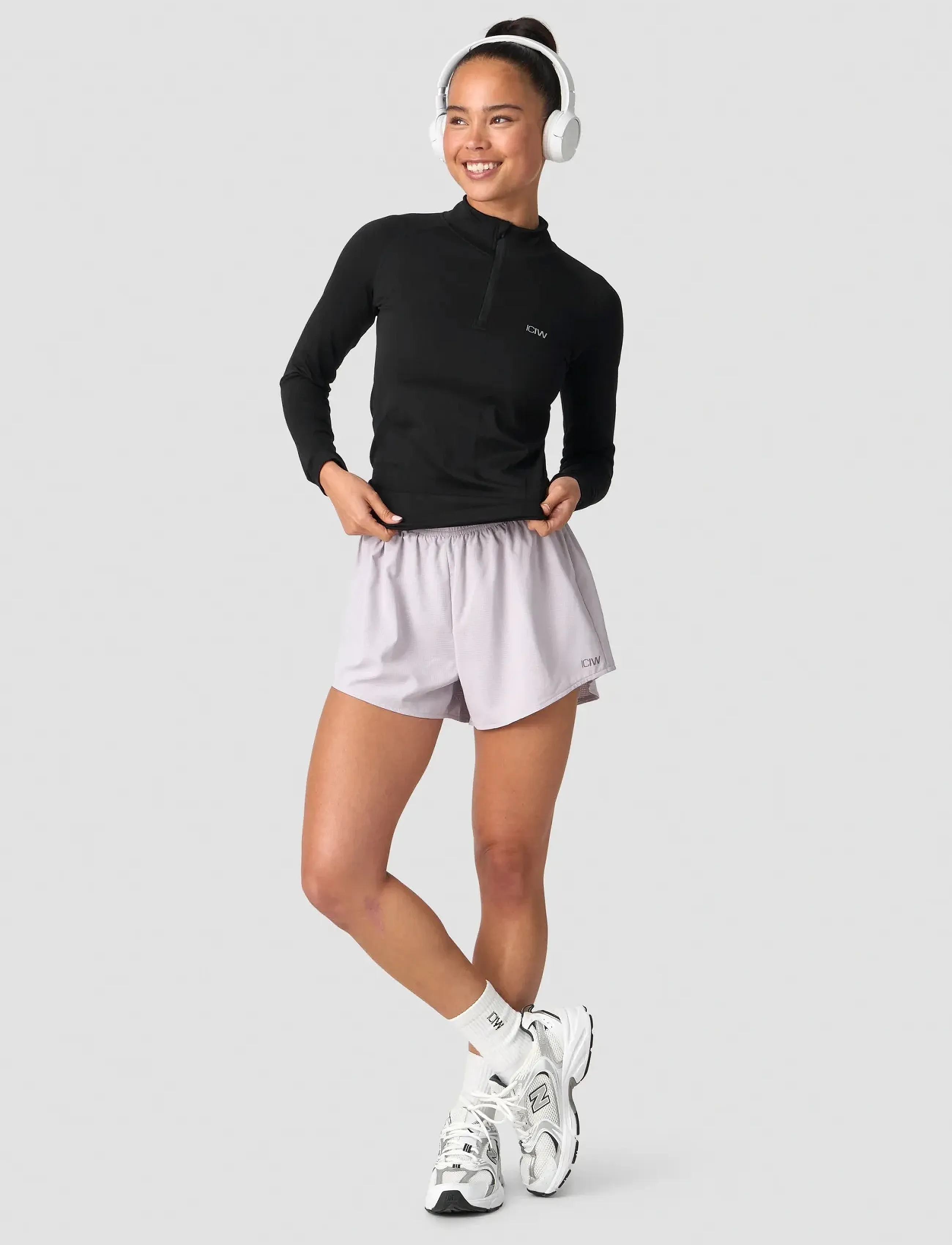 Define Seamless 1/4 Zip W 3