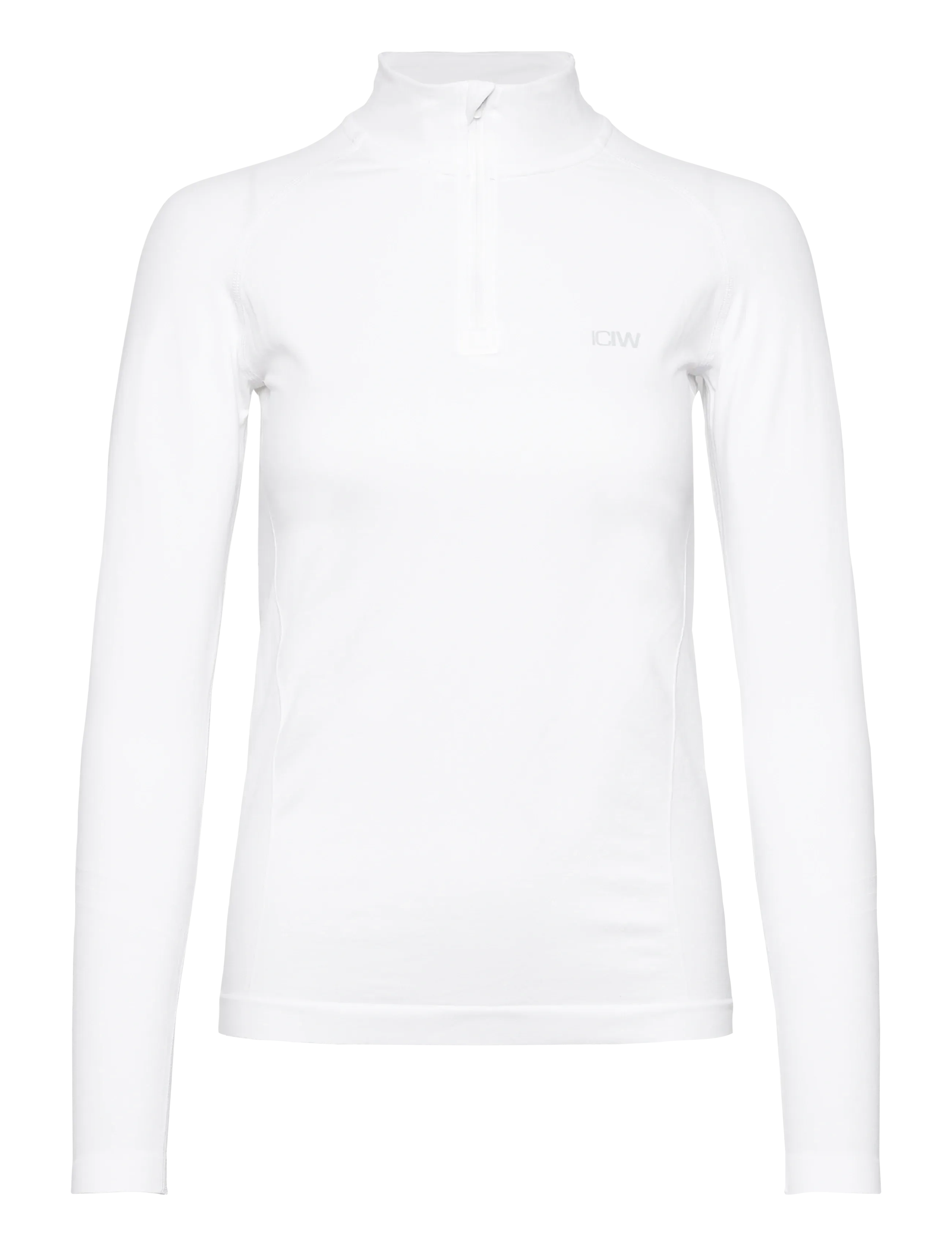 ICANIWILL Define Seamless 1/4 Zip W Weiß - XL - Damen