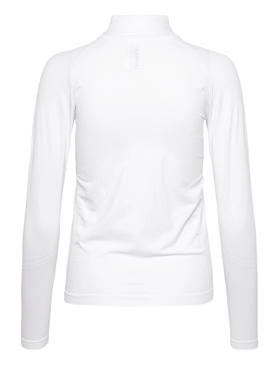 ICANIWILL - Define Seamless 1/4 Zip W - overdele - white - 2