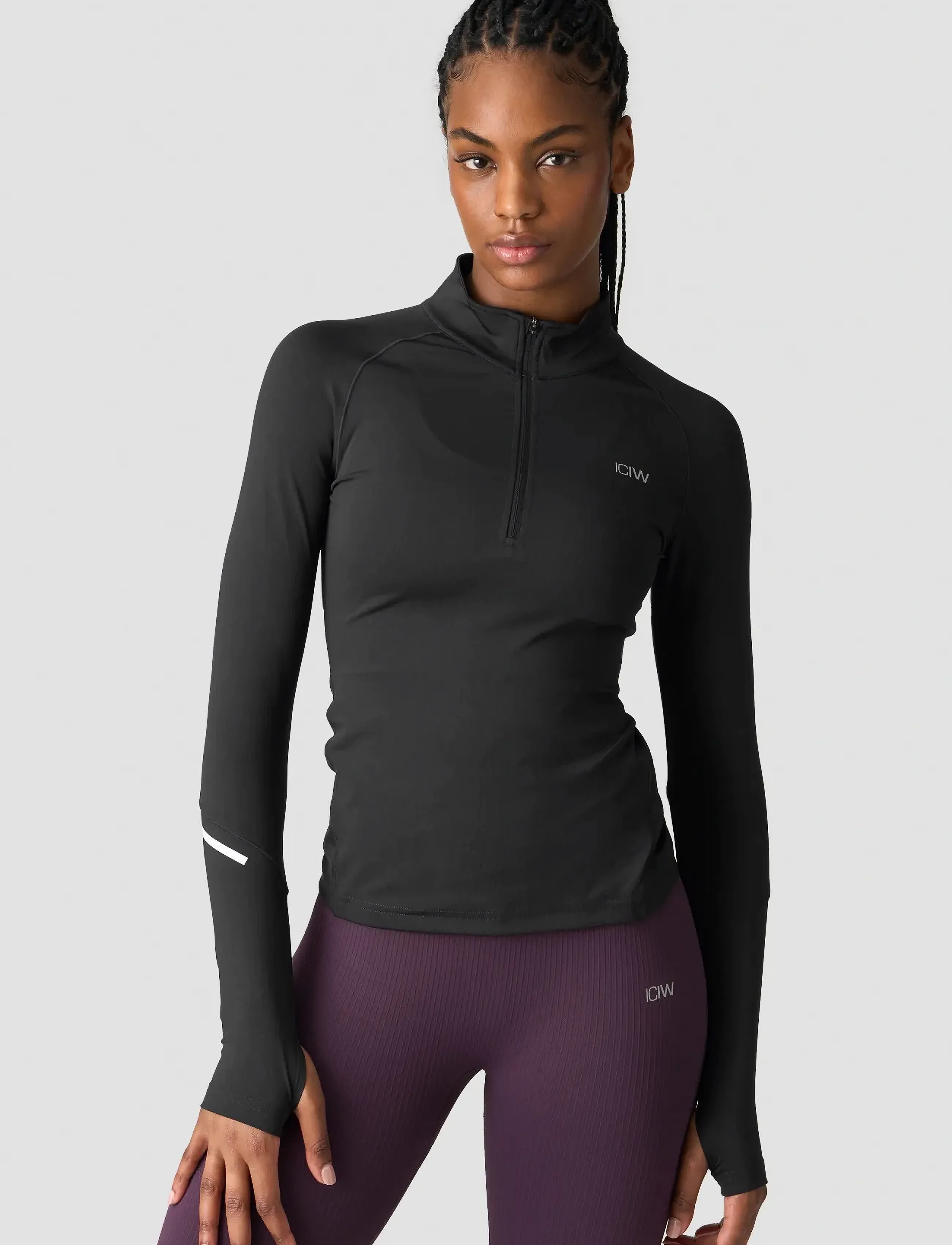 Everyday Long Sleeve Stripe 1/4 Zip 6